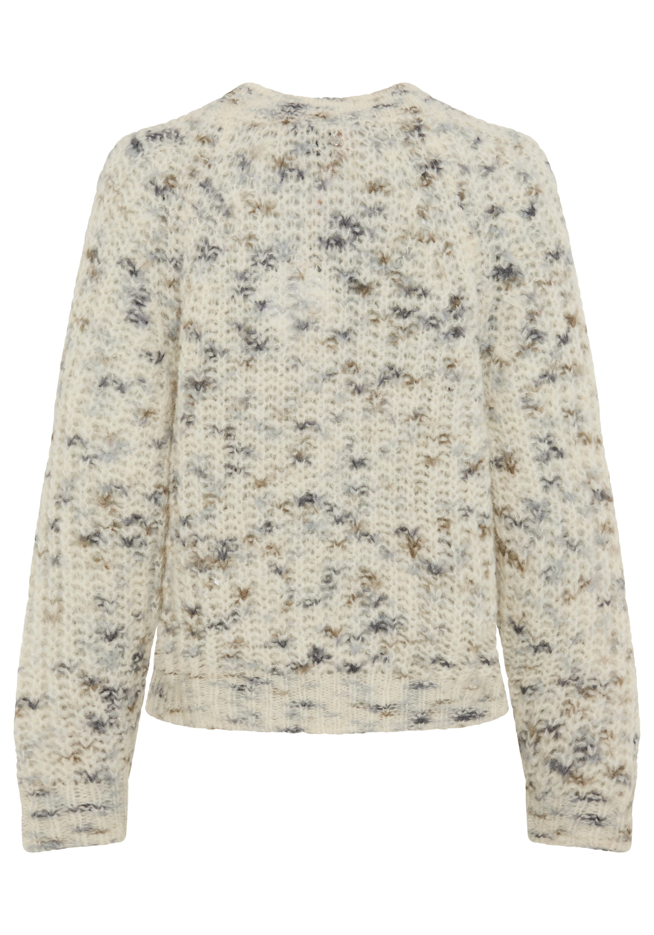 BOSS ORANGE »Fiambella Premium Damenmode« Rundhalsausschnitt, mit Alpaka-Wolle