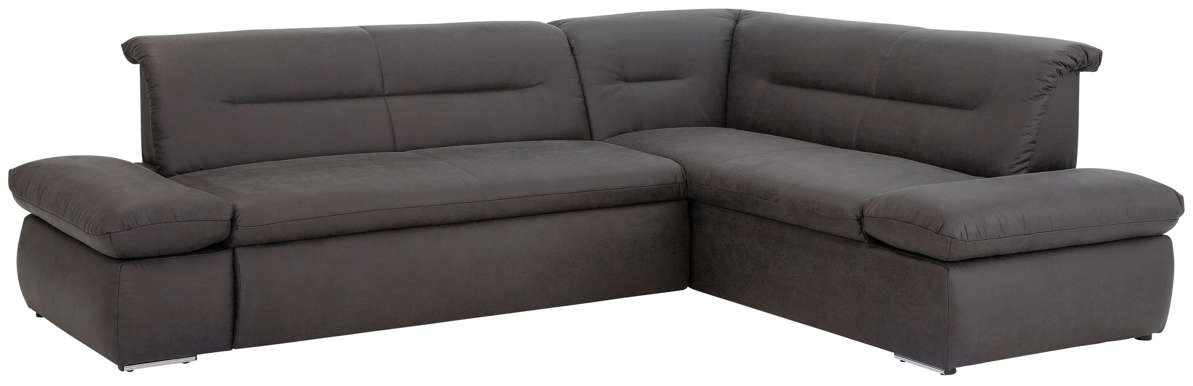 INOSIGN Ecksofa »Avesa L-Form«, Wahlweise mit Arm- und Bettfunktion, B/T/H: 275/211/80 cm