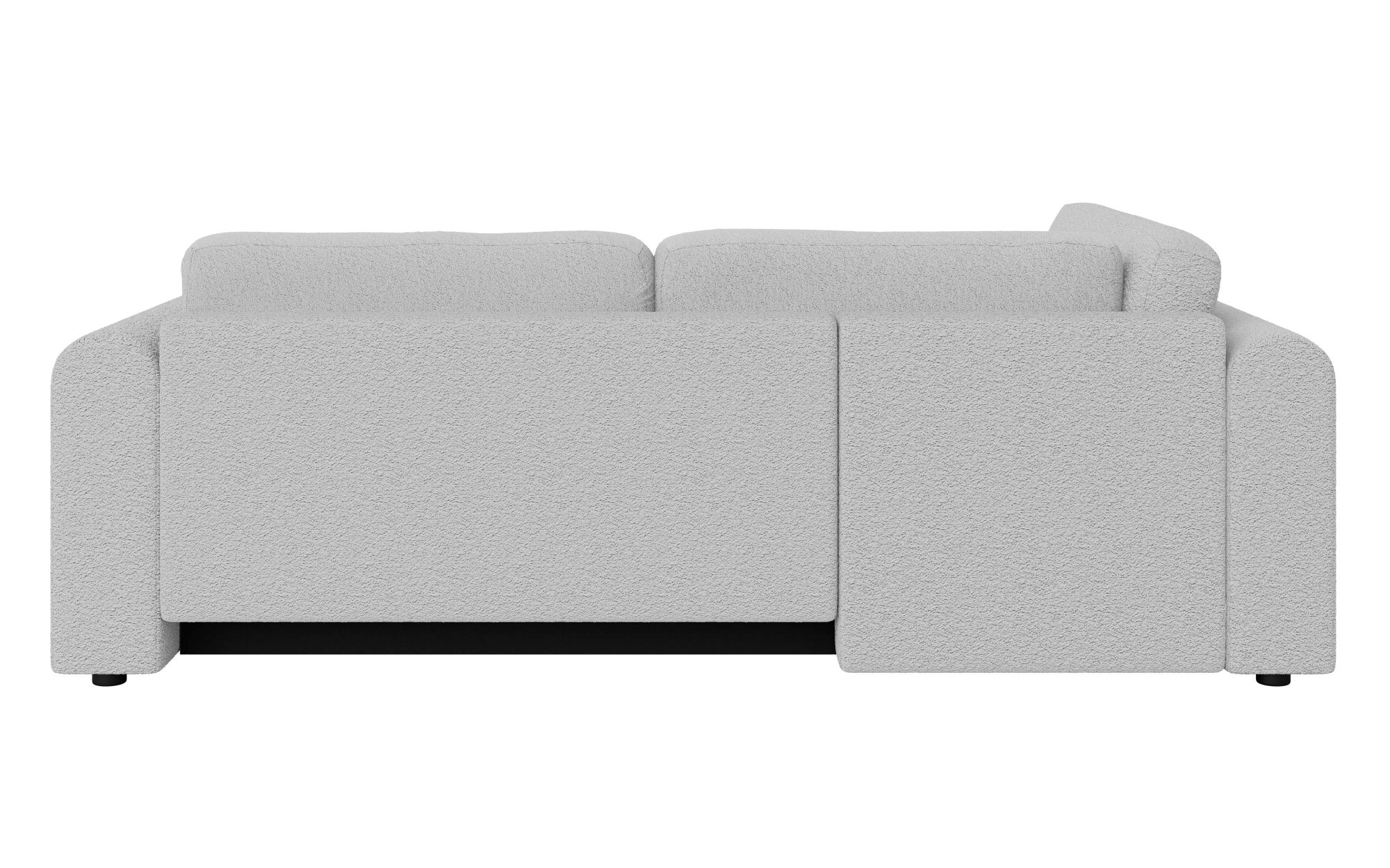 INOSIGN Ecksofa »Zacharia wahlweise Schlafsofa mit Bettkasten, B/T/H 250/166/86 cm«, L-Form mit Wellenunterfederung, Ottomane rechts oder links bestellbar