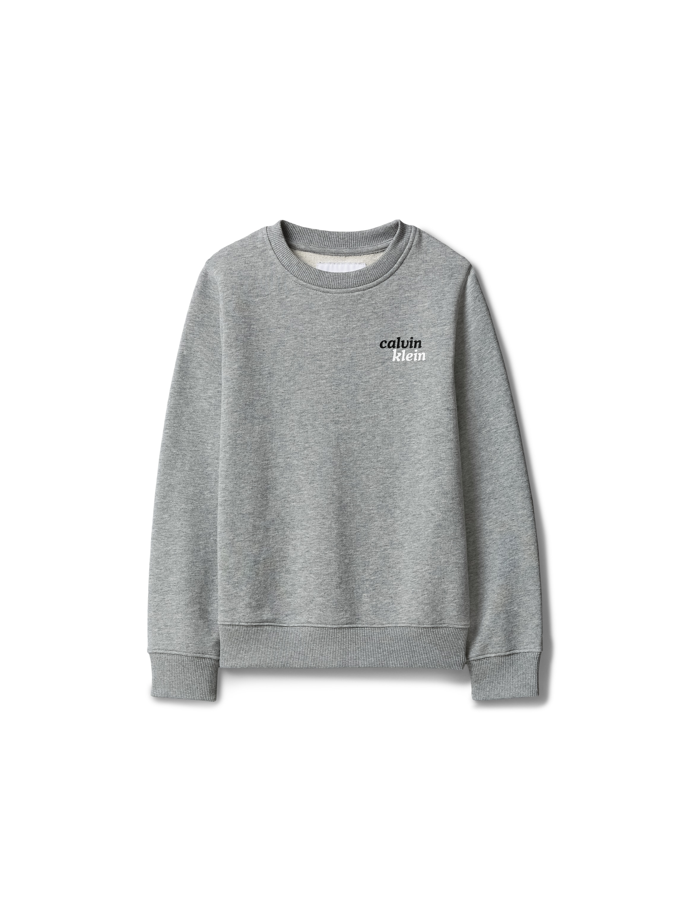 Calvin Klein Jeans Sweatshirt , Logoschriftzug auf dem Rücken, Regular Fit, Baumwollmix
