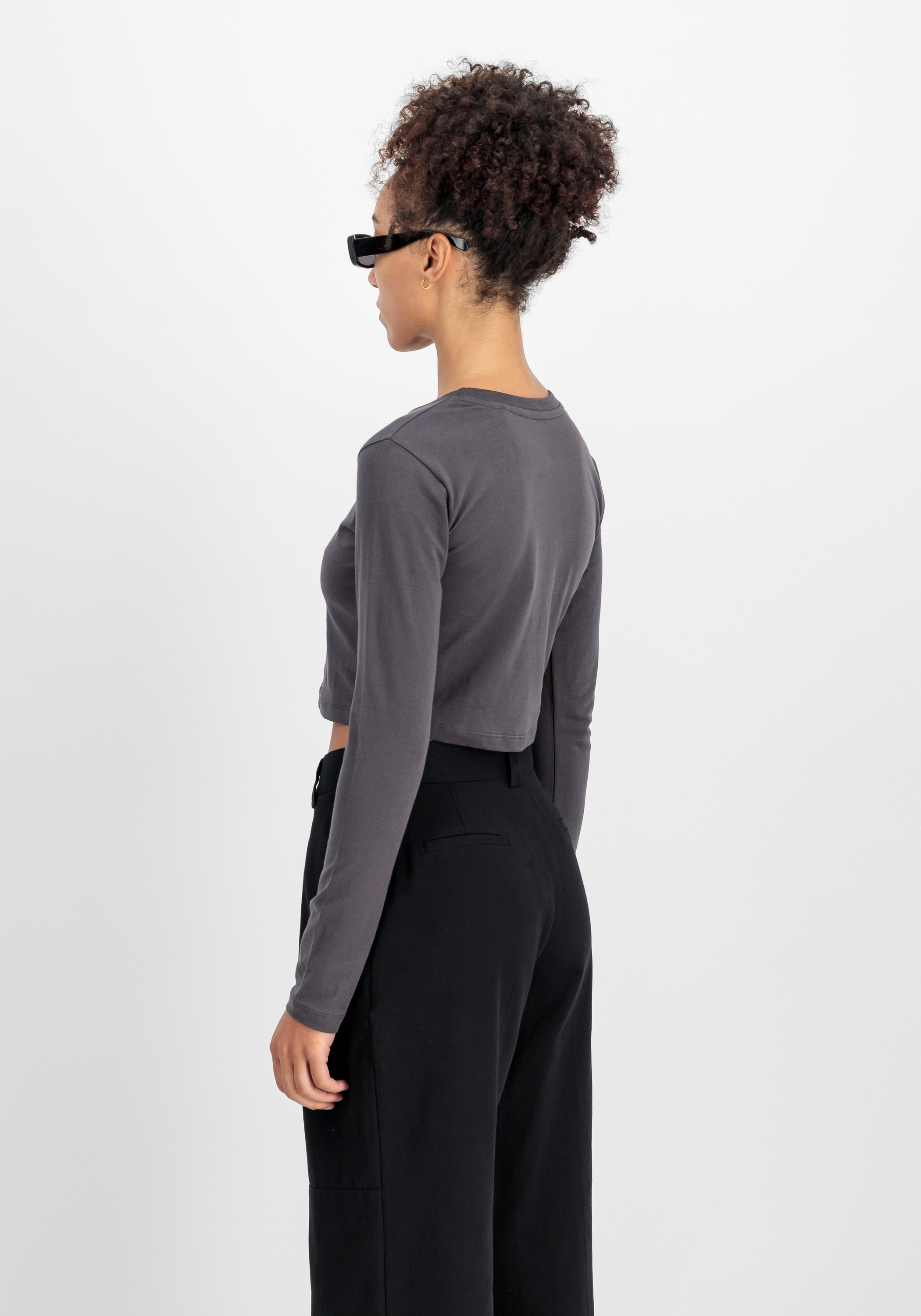 Alpha Industries Sweater »Basic Cropped Longsleeve W«