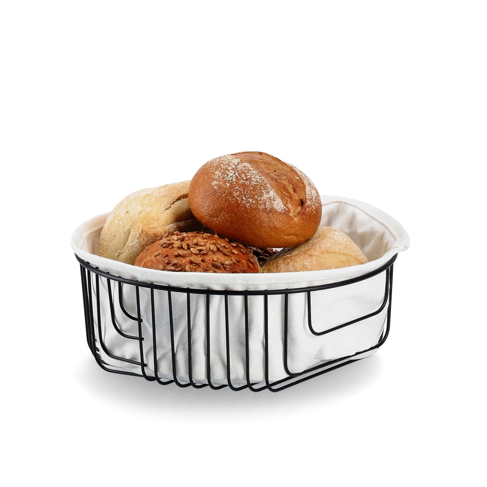Image of Zeller Present Brotkorb Industrial-Stil, m. Beutel