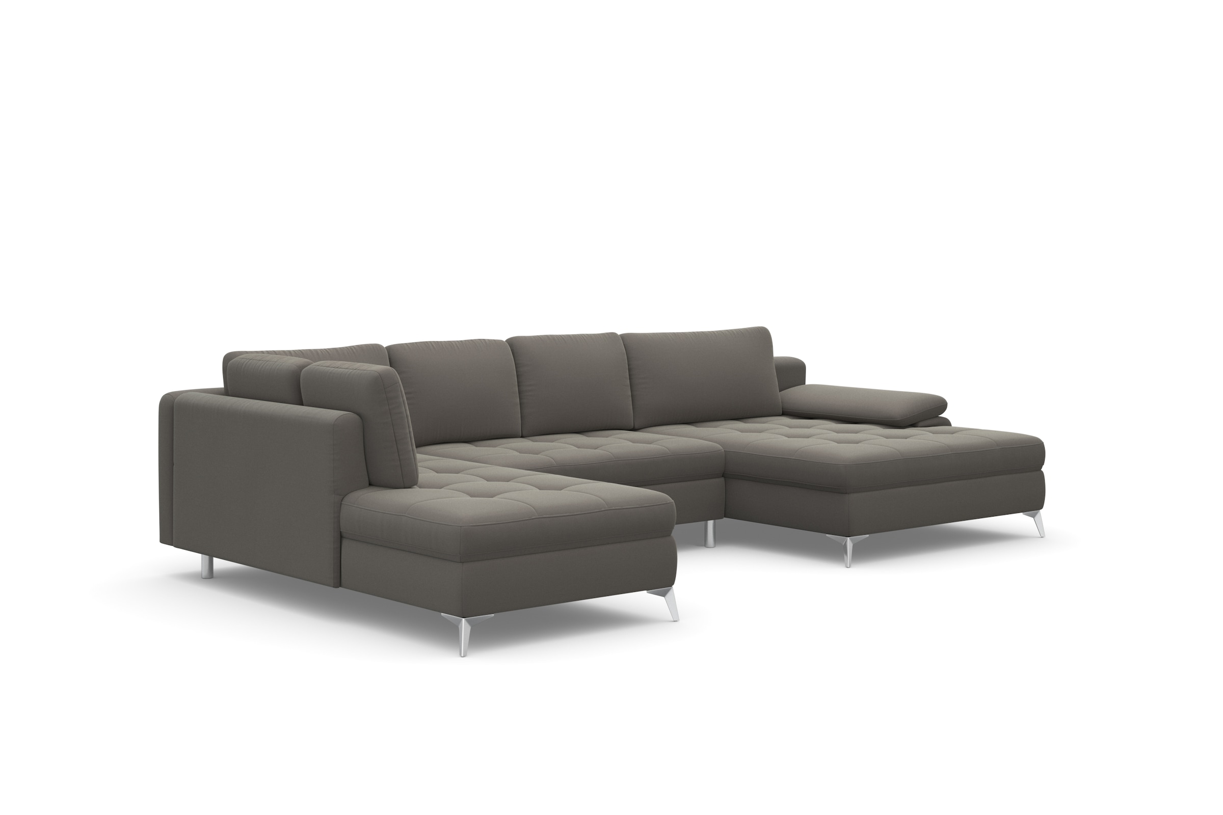 sit&more Paysage de salon »Latigo U-Form« mit Mega-Recamiere, wahlweise mit Bettfunktion und Bettkasten