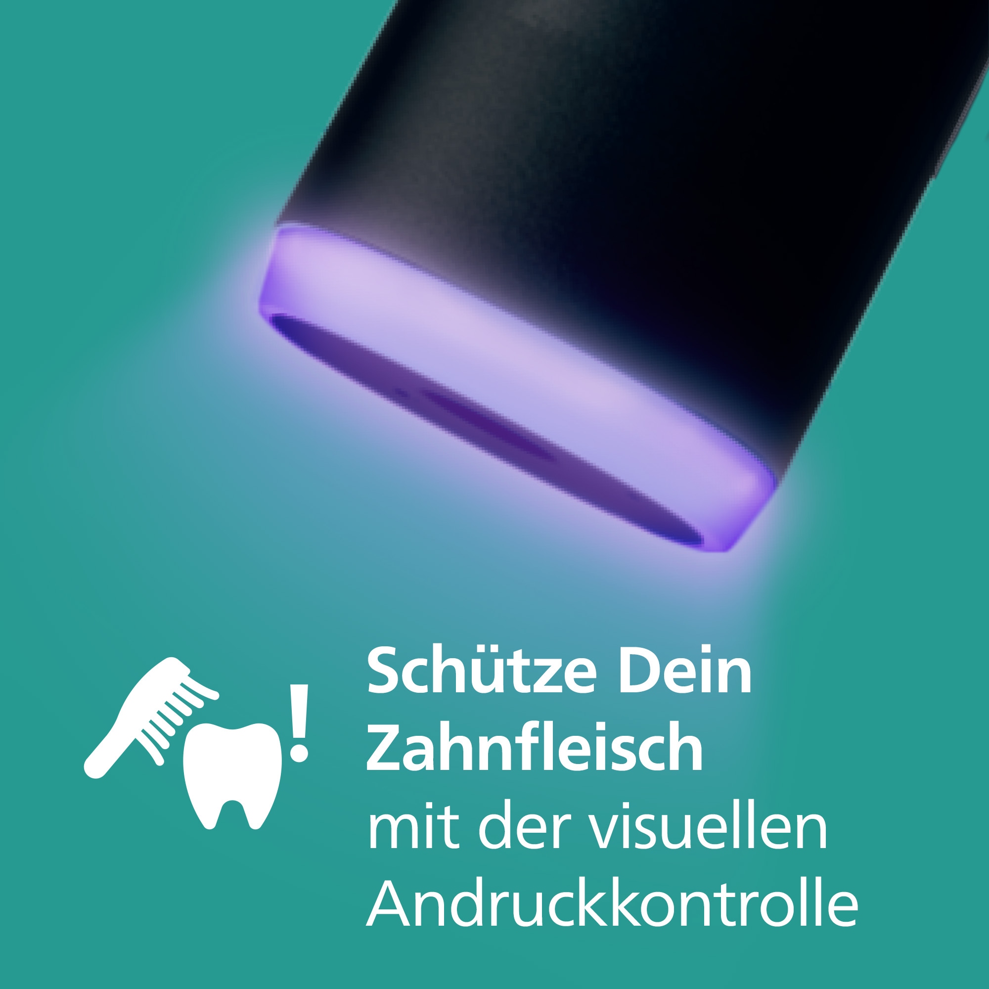 Philips Sonicare Elektrische Zahnbürste »Series 7100 HX7429/02«, 2 St. Aufsteckbürsten, mit Andruckkontrolle, 7 Putzeinstellungen, inkl. Reiseladeetui