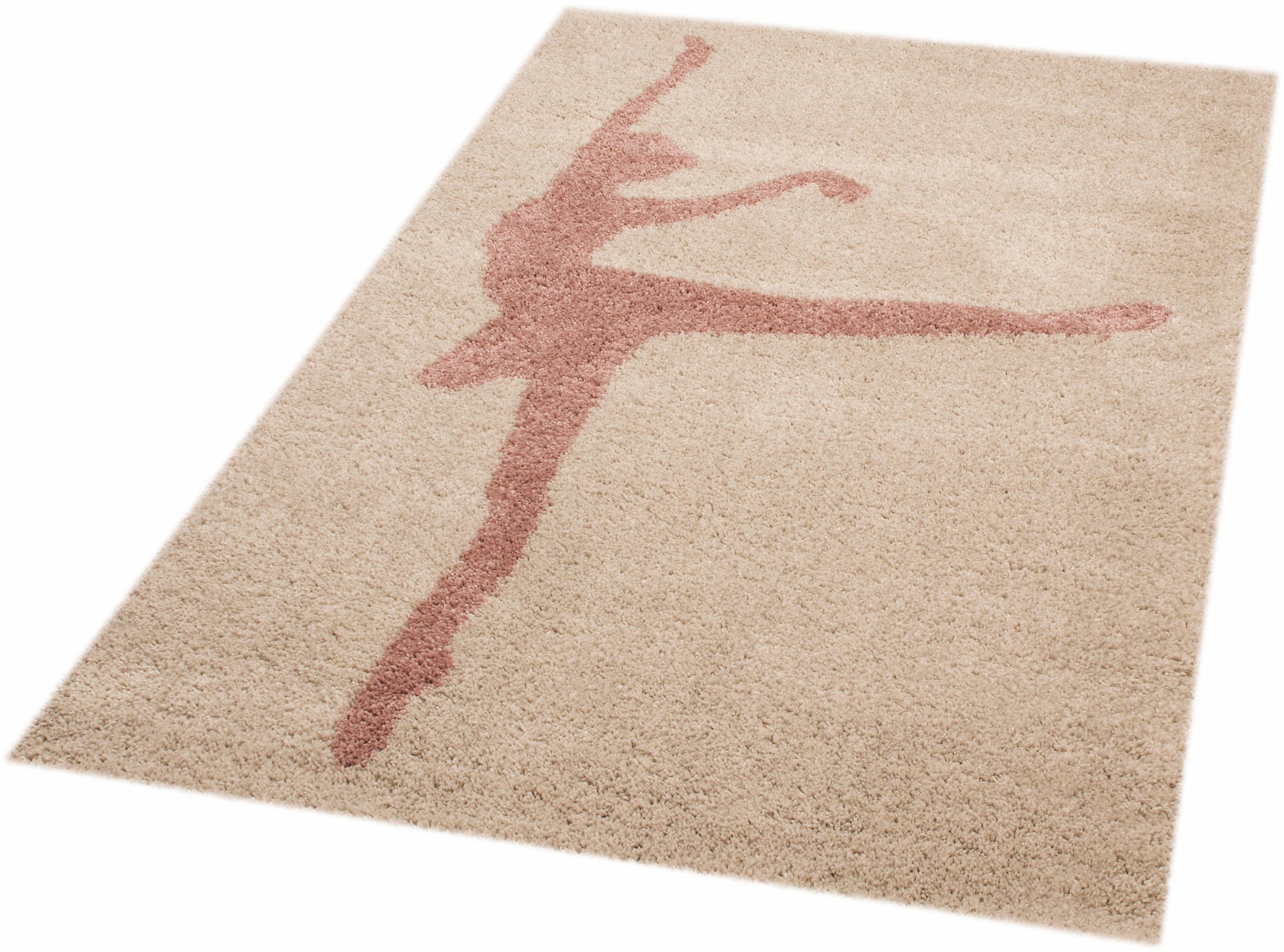 Image of Zala Living Kinderteppich »Ballerina Stella«, rechteckig, 35 mm Höhe, Spielunterlage, Sehr weich durch Microfaser, Kinderzimmer, Ballett, Strapazierfähig, Pflegeleicht, Robust bei Ackermann Versand Schweiz