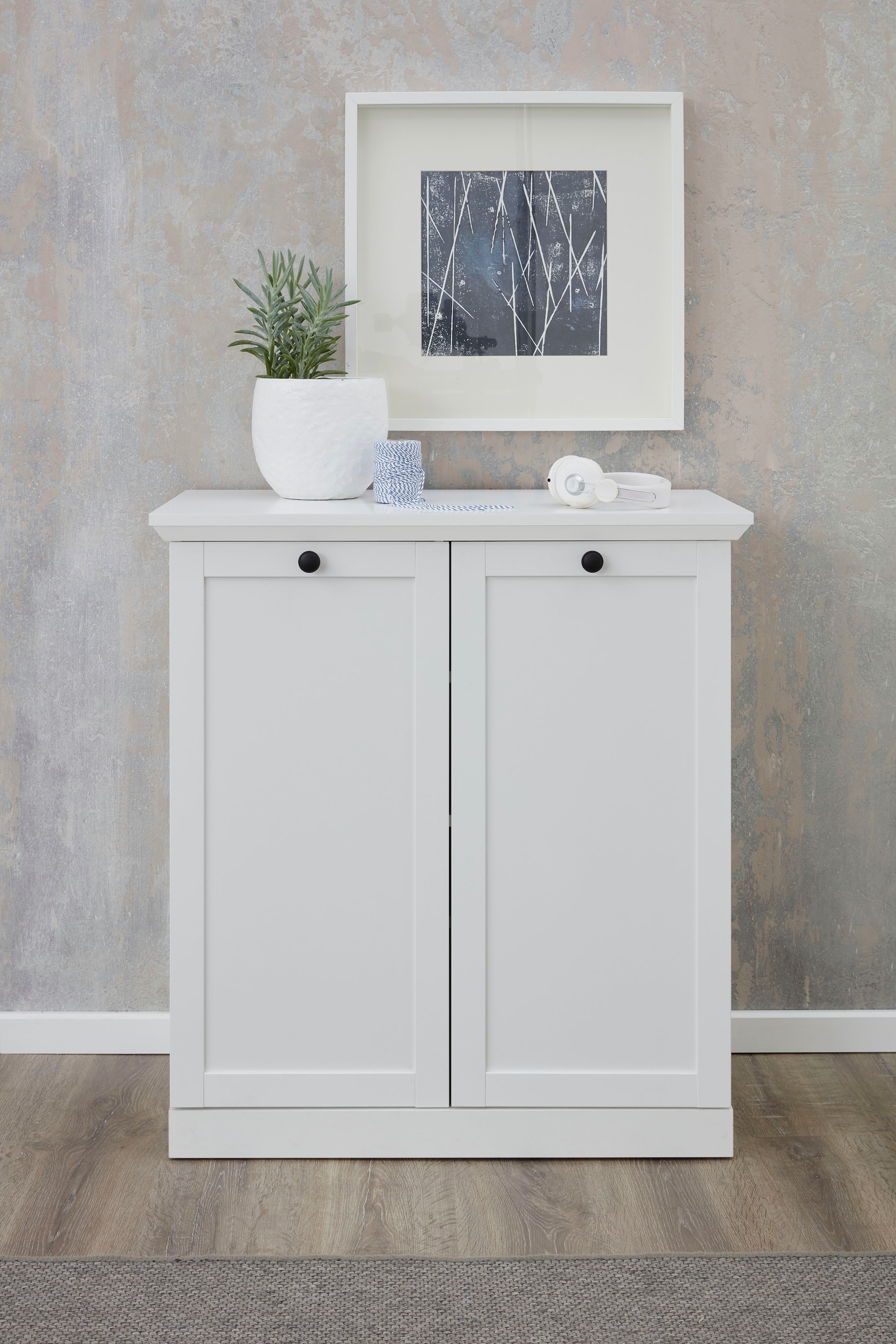 Home affaire Commode à chaussures »Örebro« zeitloser Landhausstil,