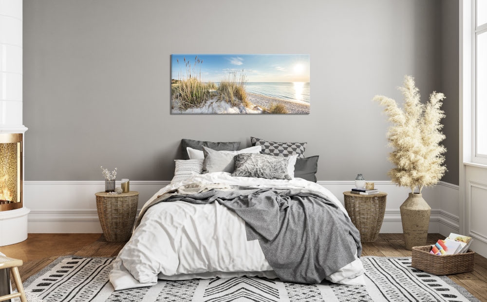 Image of Bönninghoff Leinwandbild Düne 1 Stk. tlg. BxH: 140x60 cm