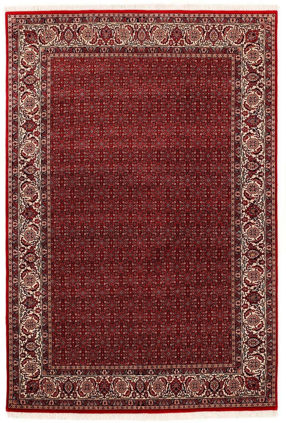 Image of OCI DIE TEPPICHMARKE Orientteppich »Sultan Herati«, rechteckig, 15 mm Höhe, handgeknüpft, mit Fransen, Wohnzimmer bei Ackermann Versand Schweiz