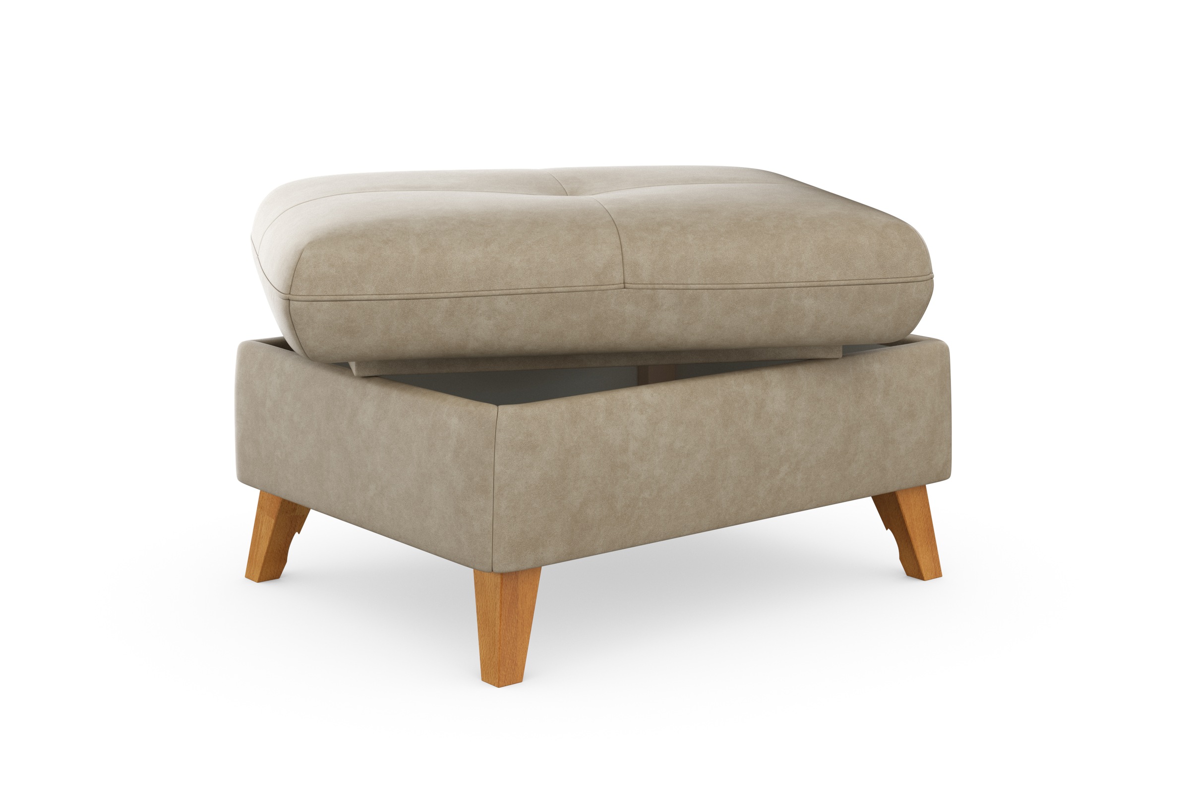 sit&more Stauraumhocker »Göteborg«, mit Federkern