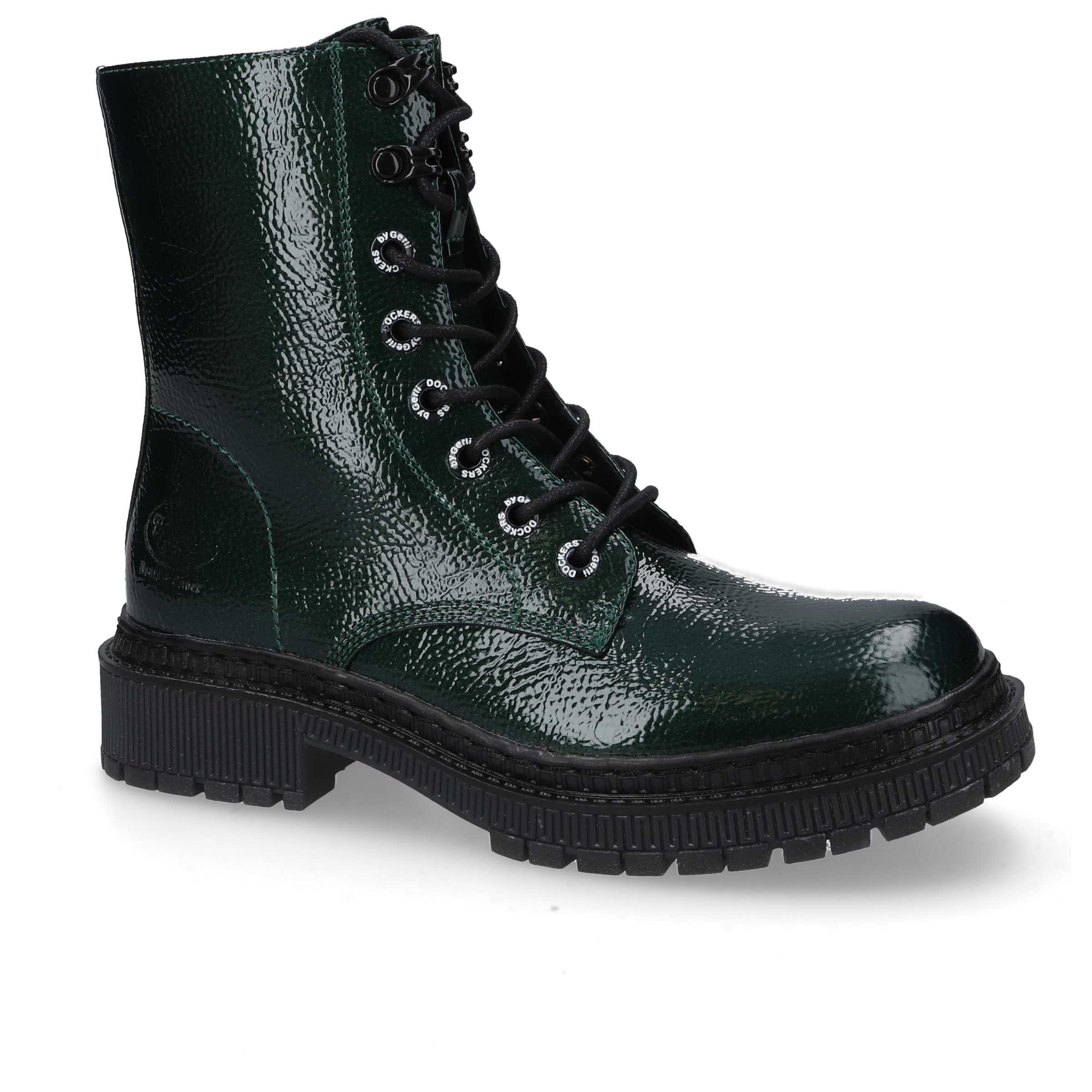 Image of Dockers by Gerli Schnürboots Biker Boots mit Reissverschluss