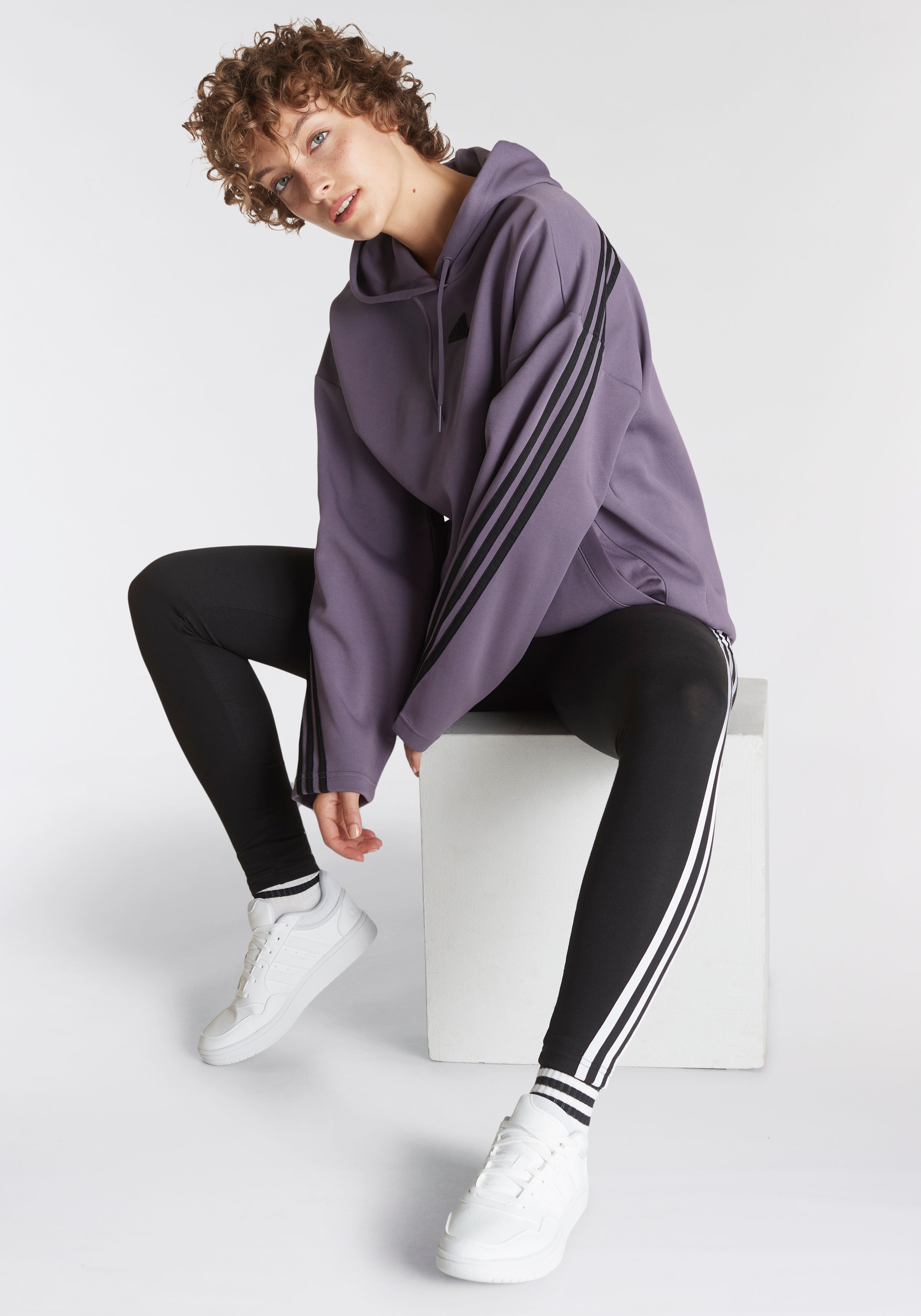 adidas Sportswear Leggings »FUTURE ICONS 3-STREIFEN«, (1 tlg.)