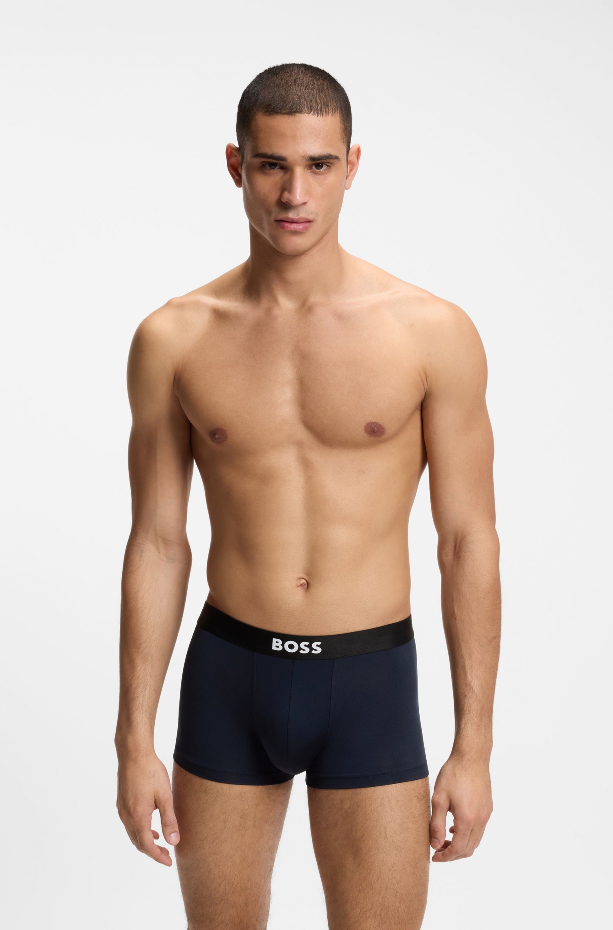 BOSS Tronc »3P Micro ONE« Packung, 3 cuis elastischer Bund