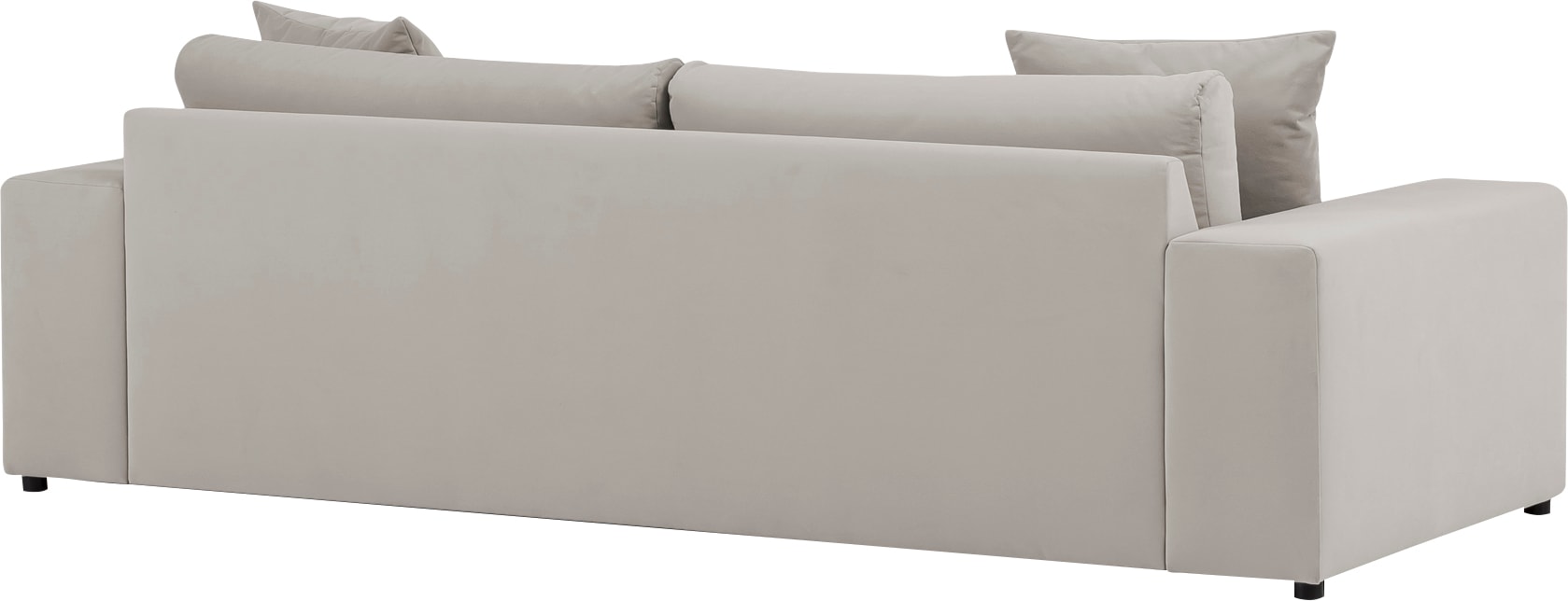 andas 3-Sitzer »SLEETLAND XXL in Samtvelours oder Vintage-Leder-Optik«, besonders gross und bequem