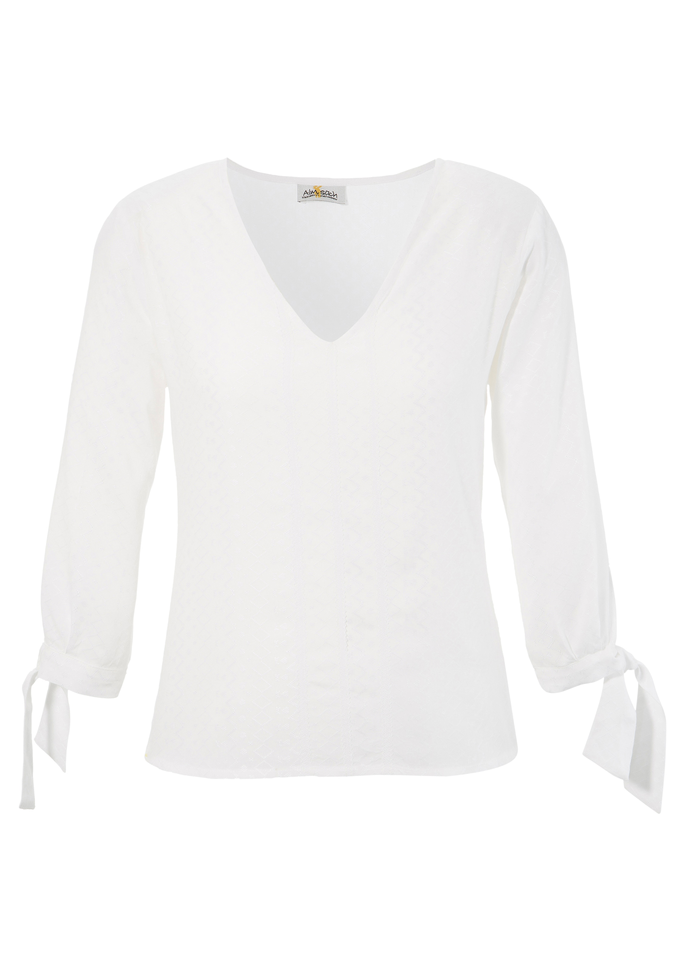 Trachtenbluse Damen mit dezenter Musterung