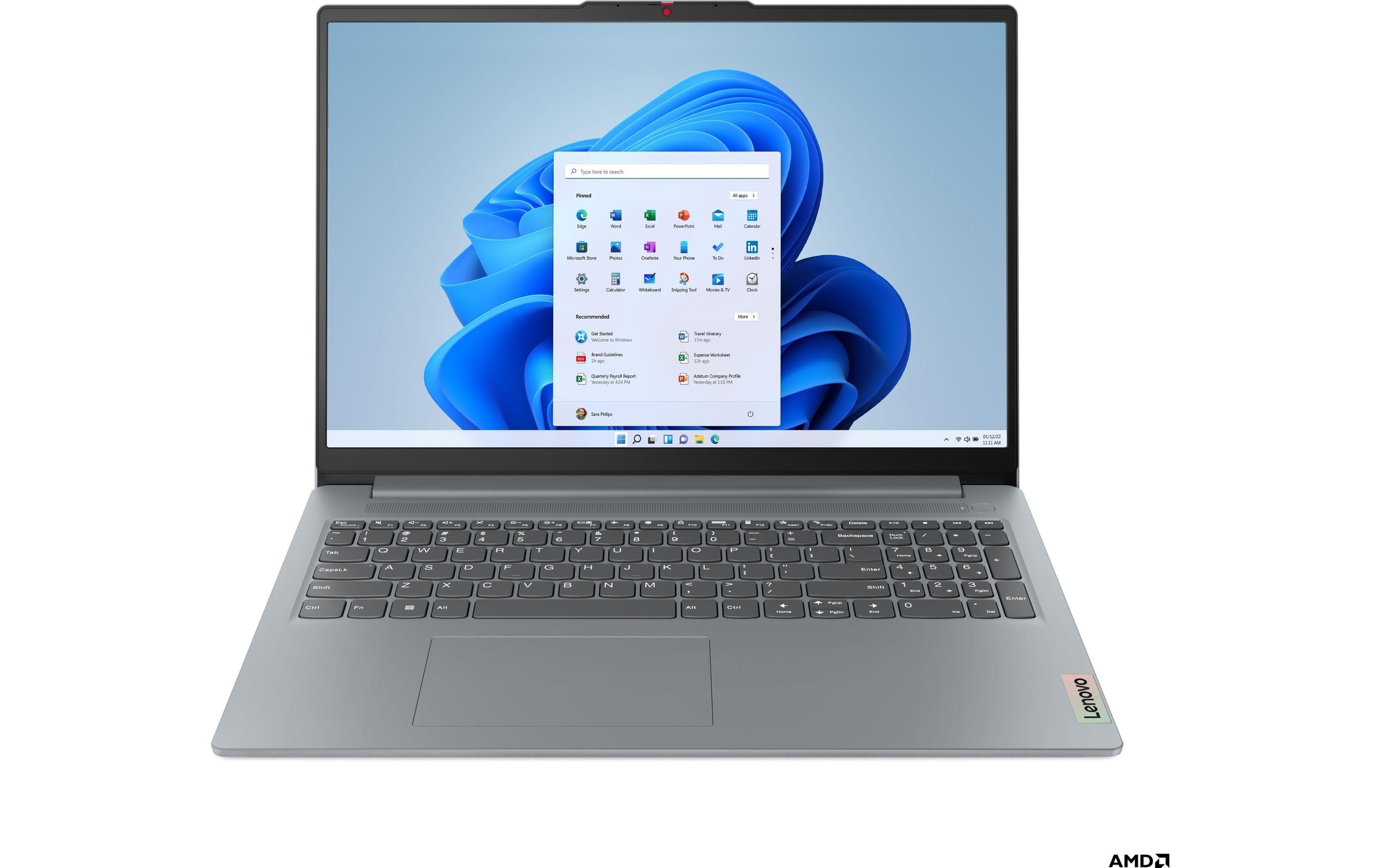 Lenovo Notebook »Ideapad Slim 3 16AB«, 40,48 cm, / 16 Zoll, AMD, Ryzen 7, Radeon Graphics