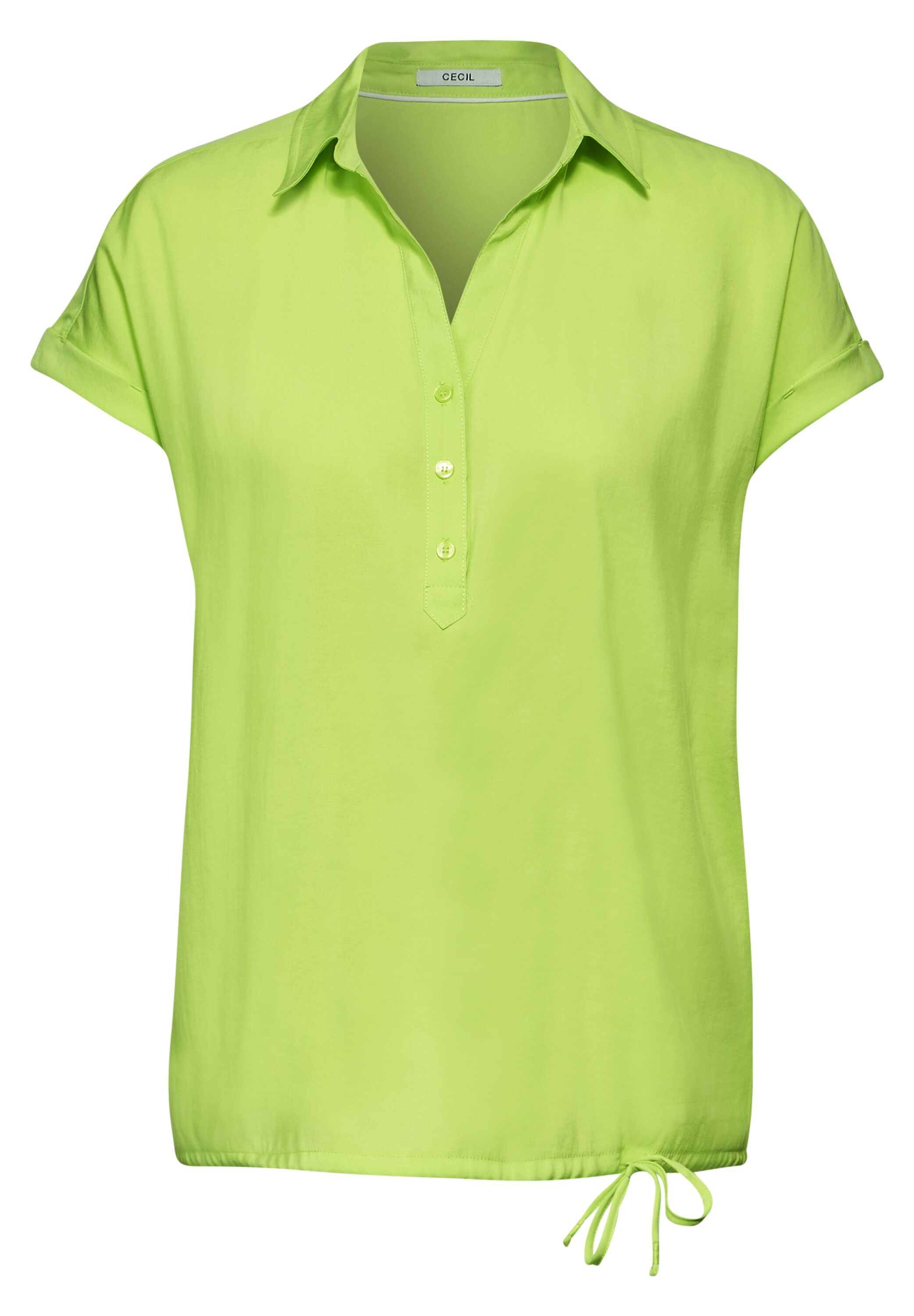 Cecil Kurzarmbluse mit Knopfleiste
