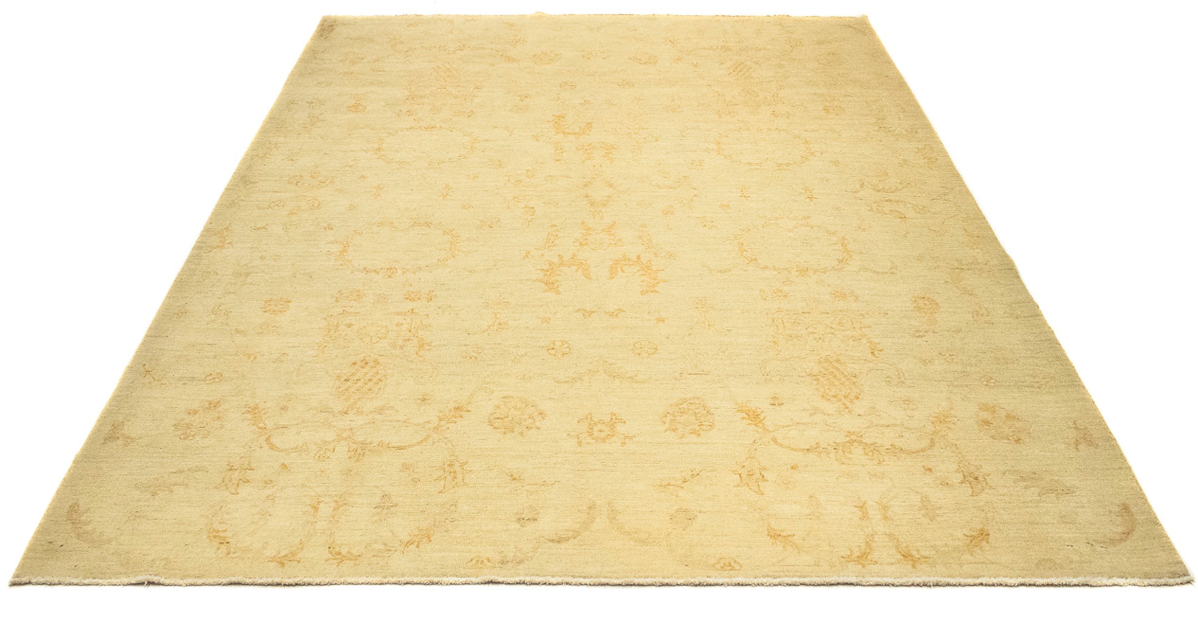 Image of morgenland Orientteppich »Ziegler - 233 x 195 cm - beige«, rechteckig, 6 mm Höhe, Wohnzimmer, Handgeknüpft, Einzelstück mit Zertifikat bei Ackermann Versand Schweiz