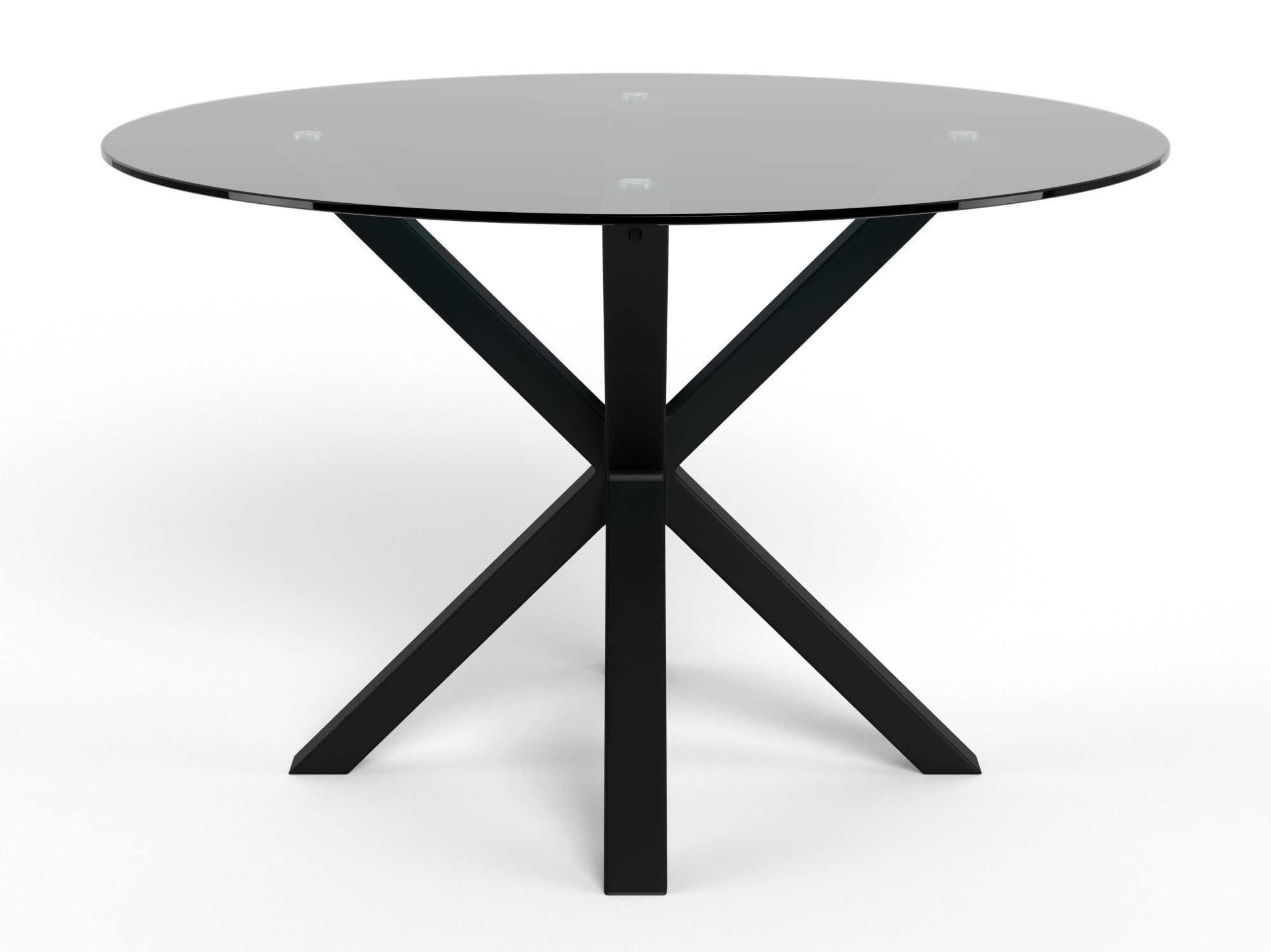 Image of ACTONA GROUP Esstisch "Heaven, runde Tischplatte aus Keramik o. Glas & belastbar bis 100 kg" Esstisch, OTTOs Choice, Robustes Gestell aus Stahl, Skaninavisches Design, Ø119 cm