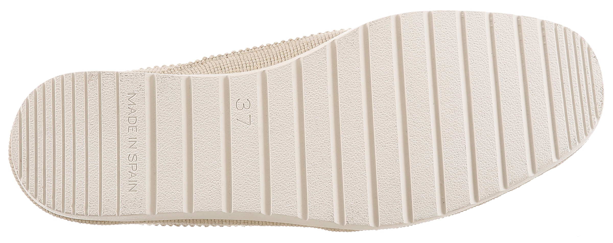 VERBENAS Slipper »NURIA«  espadrille, chaussure à enfiler, chaussure basse avec inserts stretch