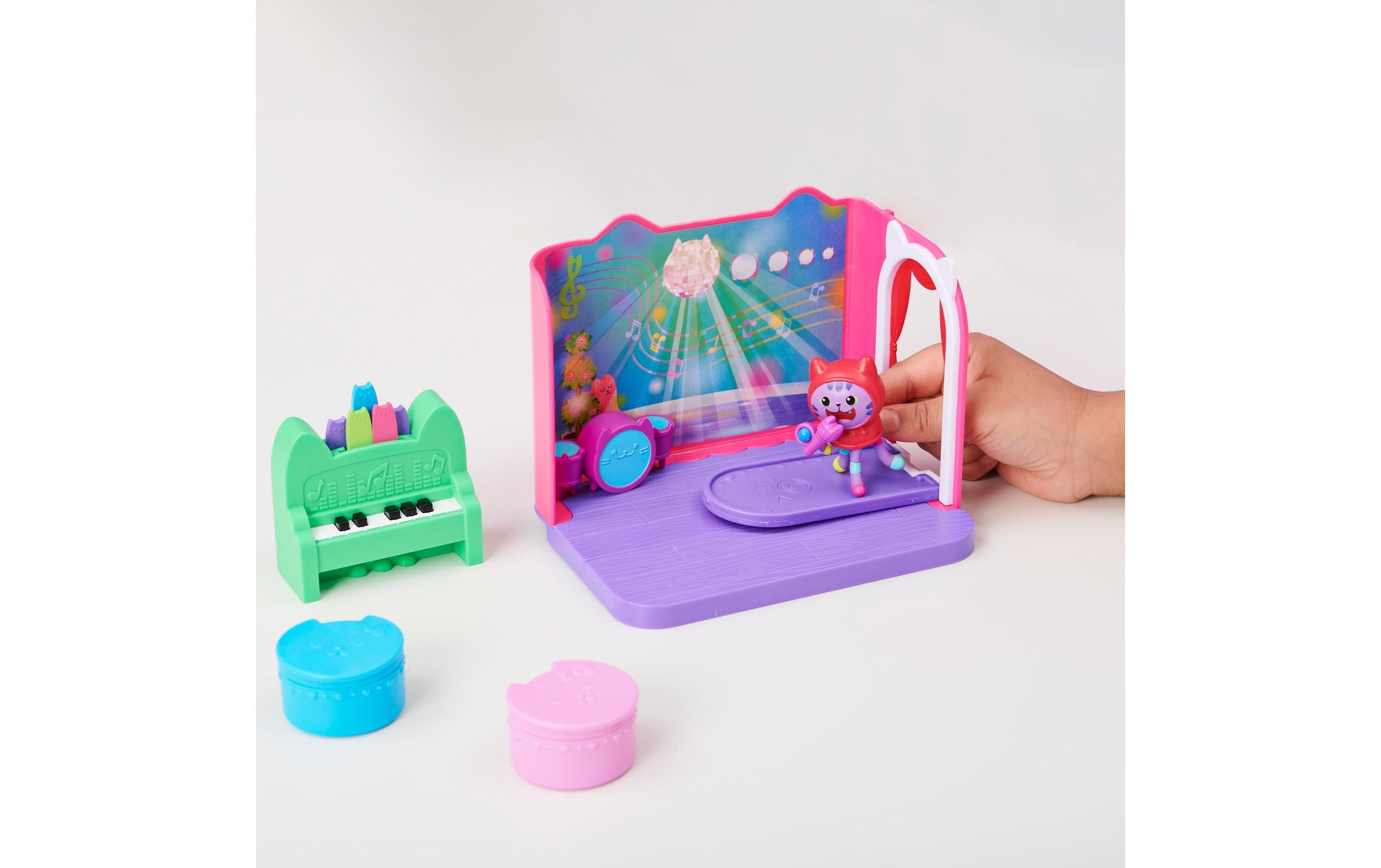 Spielwelt »Spinmaster Gabby's Dollhouse Catnips Musikzimmer Deluxe Rooms«