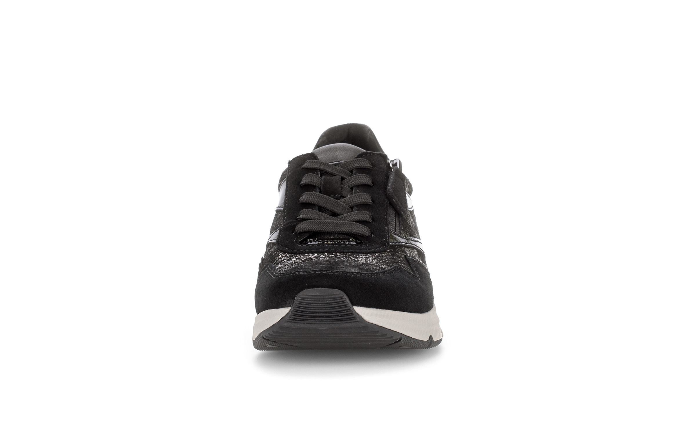 rollingsoft Keilsneaker  Schnürschuh, Halbschuh, Freizeitschuh mit Aussenreissverschluss