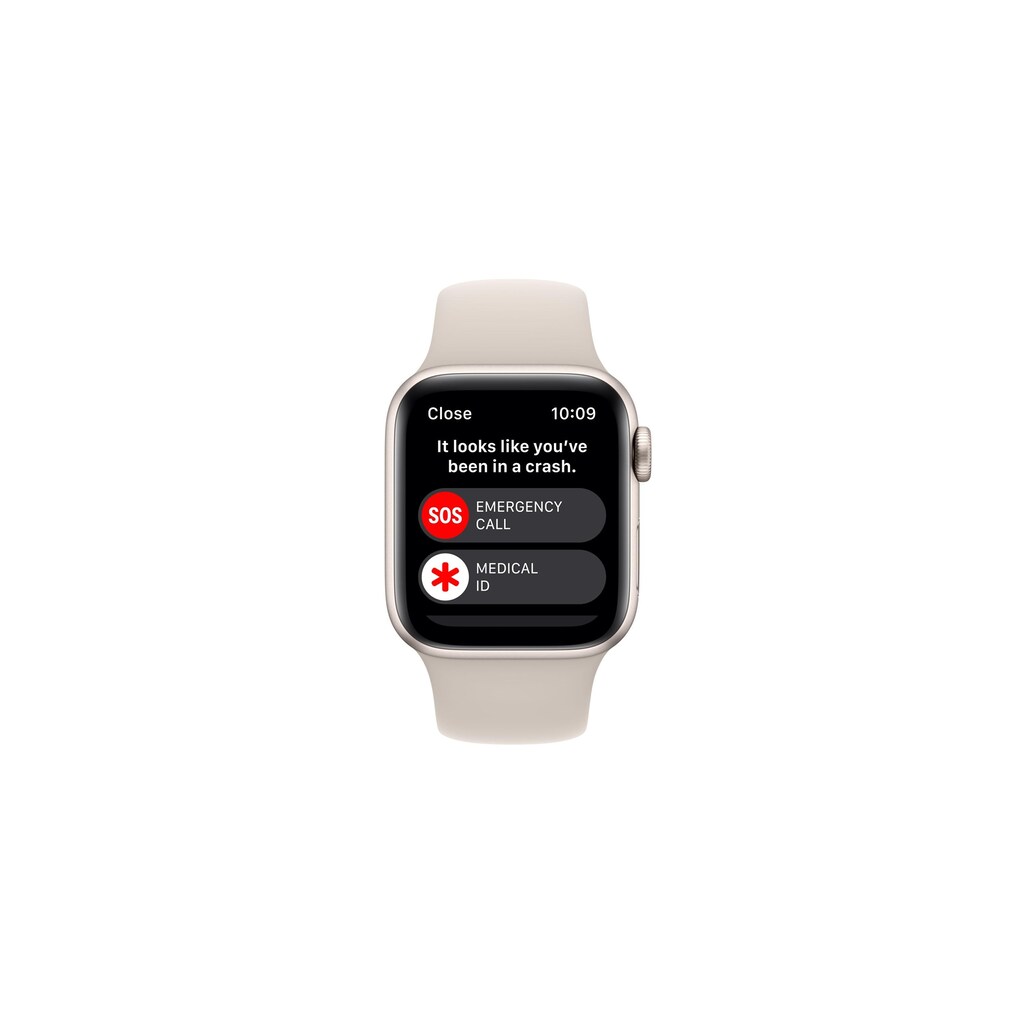 Apple Smartwatch »SE 2022, GPS, 40mm Aluminium-Gehäuse«, (Watch OS MNJP3FD/A)