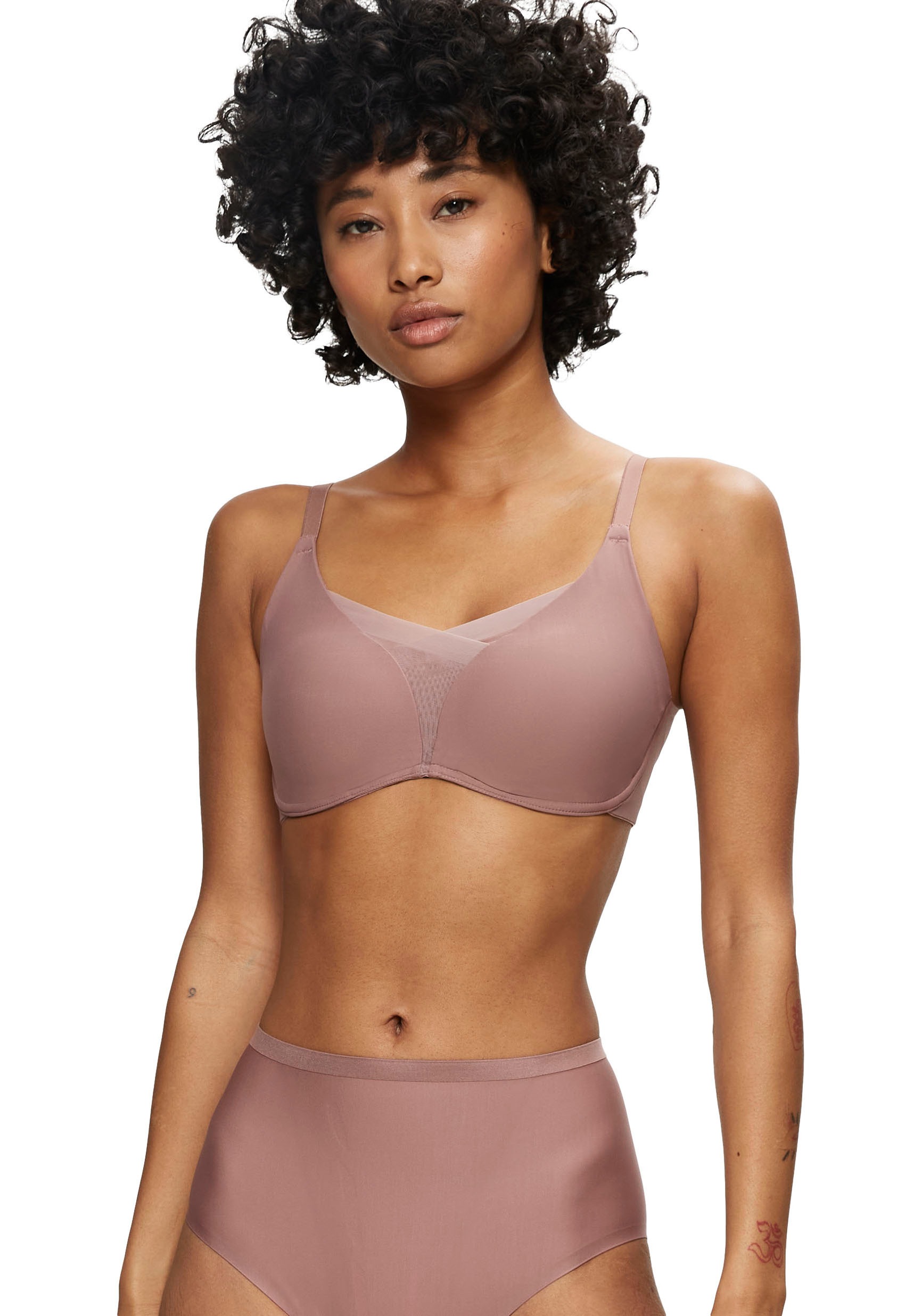 Triumph Bügelloser BH »Shape Smart P« glättend, wattiert, tiefer V-Ausschnitt, elastisch, formend