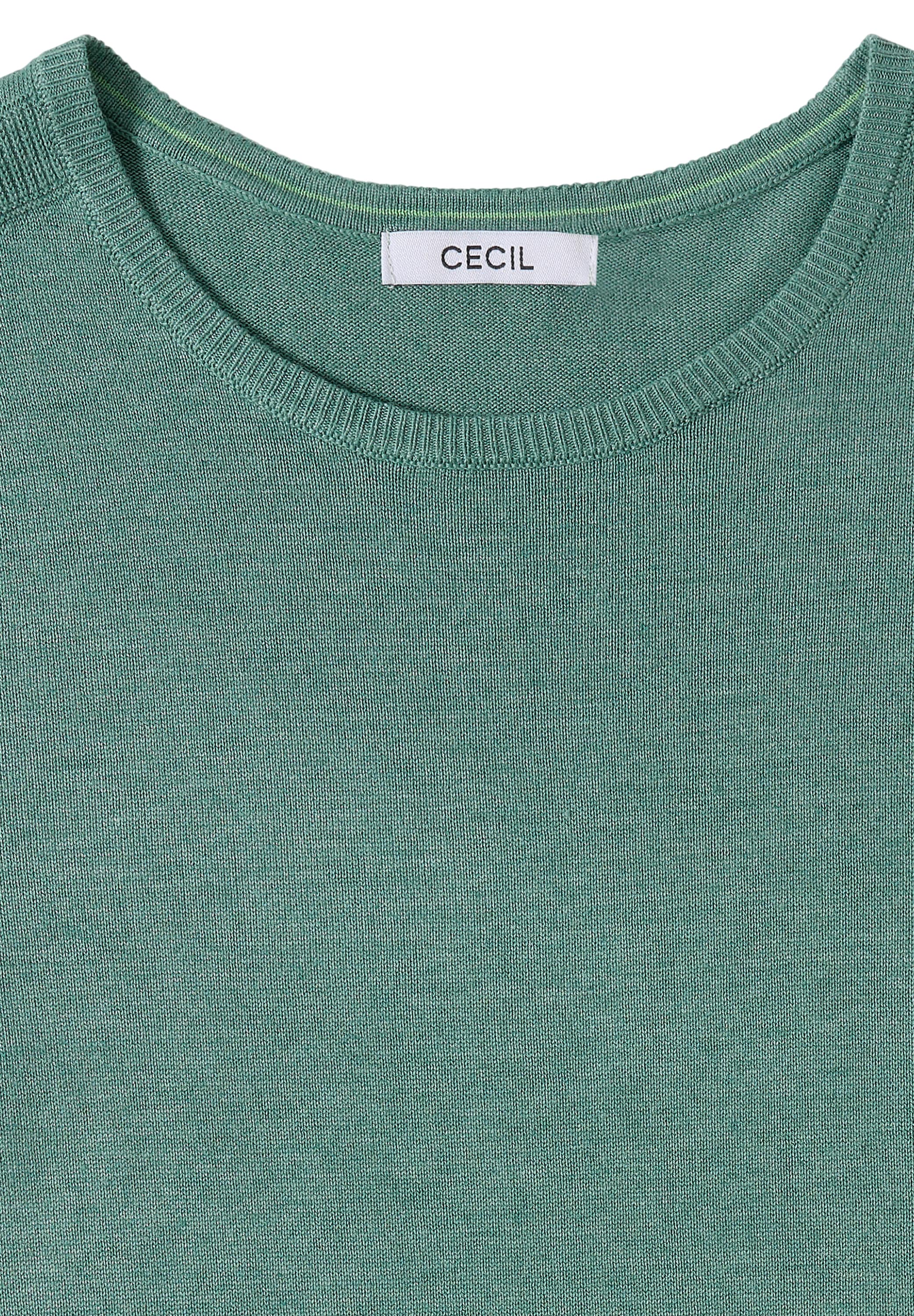 Cecil Pull en tricot avec détail fin à l'épaule et teneur en viscose