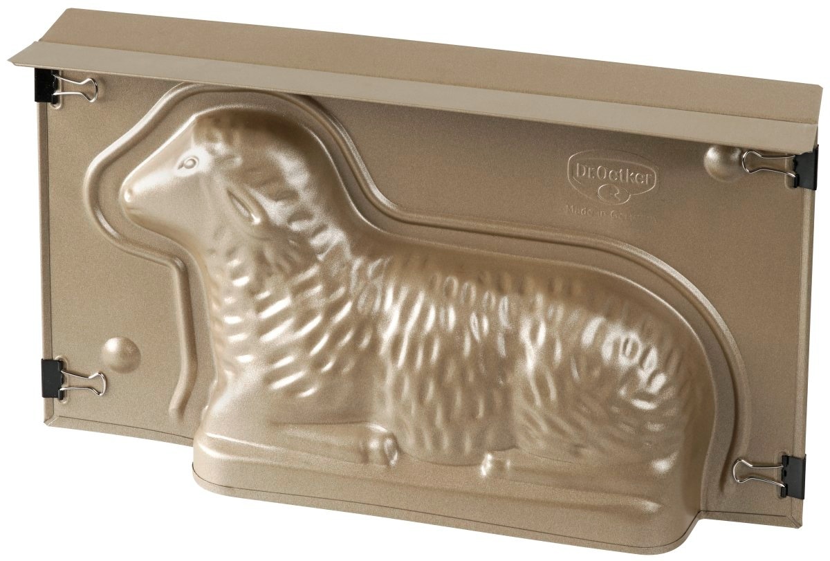 Dr. Oetker Küchenhelfer Backform »Lamm« Vollbackform Lamm – 3D Osterbackform, Lammform, Kuchenform Lamm