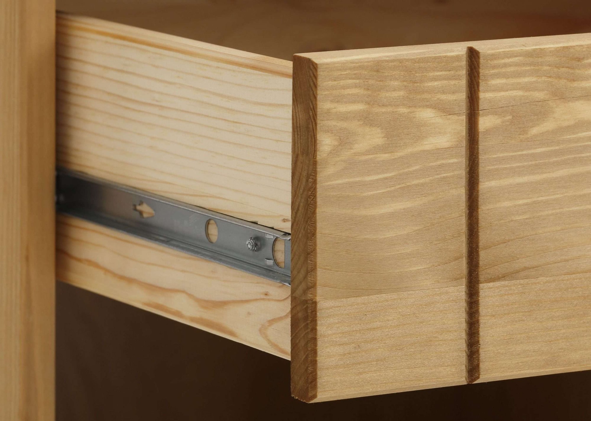 GOODproduct Hochschrank »Indra, Badschrank, Badmöbel, Badezimmerschrank« B/T/H: 46/32/186 cm,  aus massiver Kiefer, mit Schublade, FSC®-zertifiziert