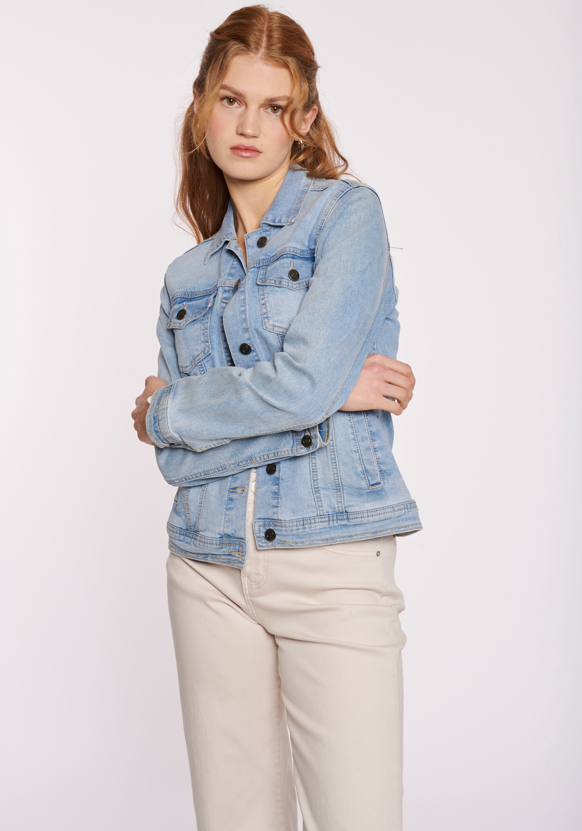 HaILY’S Jeansjacke »LS C DJK Ma44cy«, ohne Kapuze