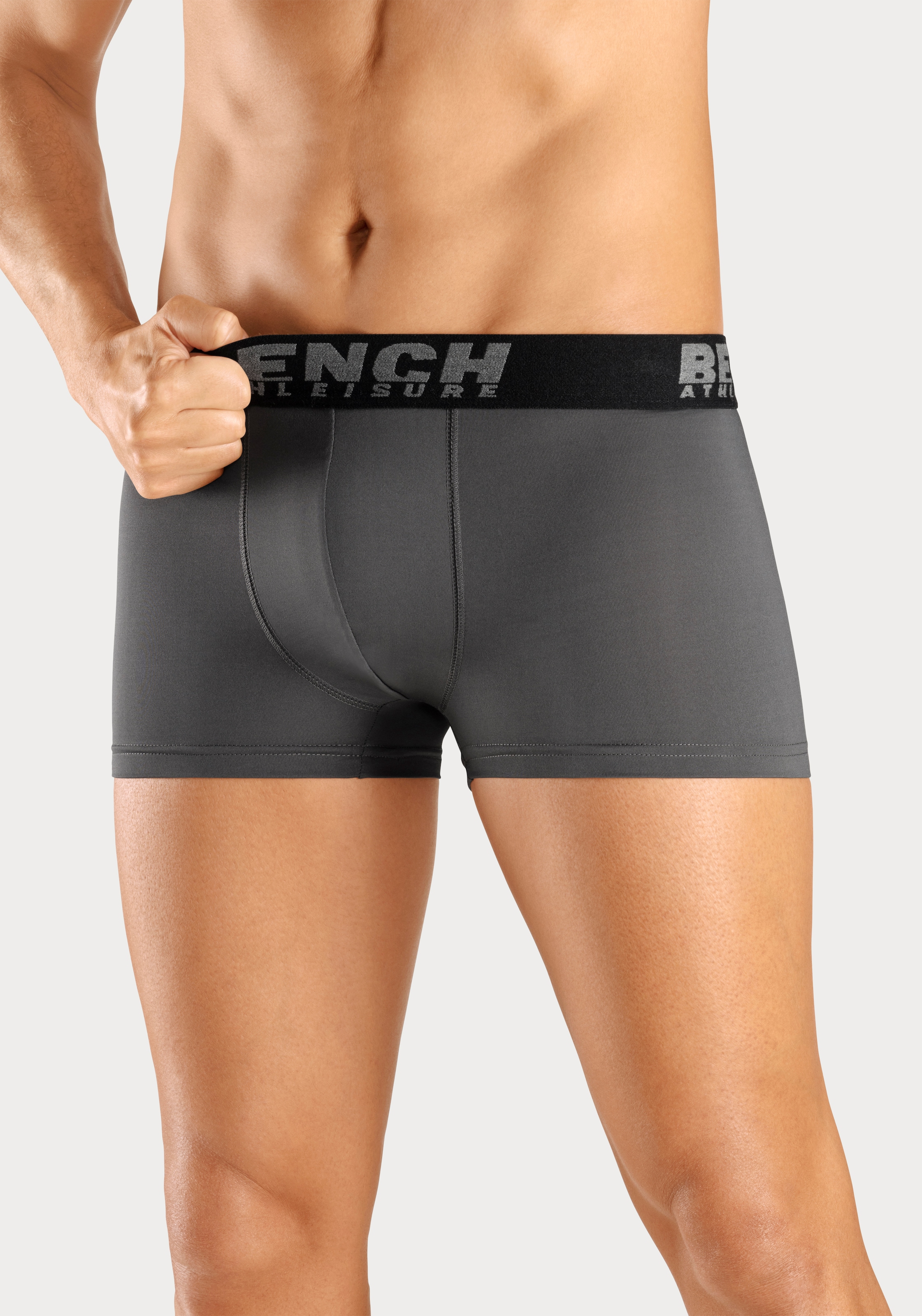 Bench. Funktionsboxer »Boxershorts für Herren« Packung, 2 Stk. Unterhosen mit sportiver Optik aus Microfaser-Qualität