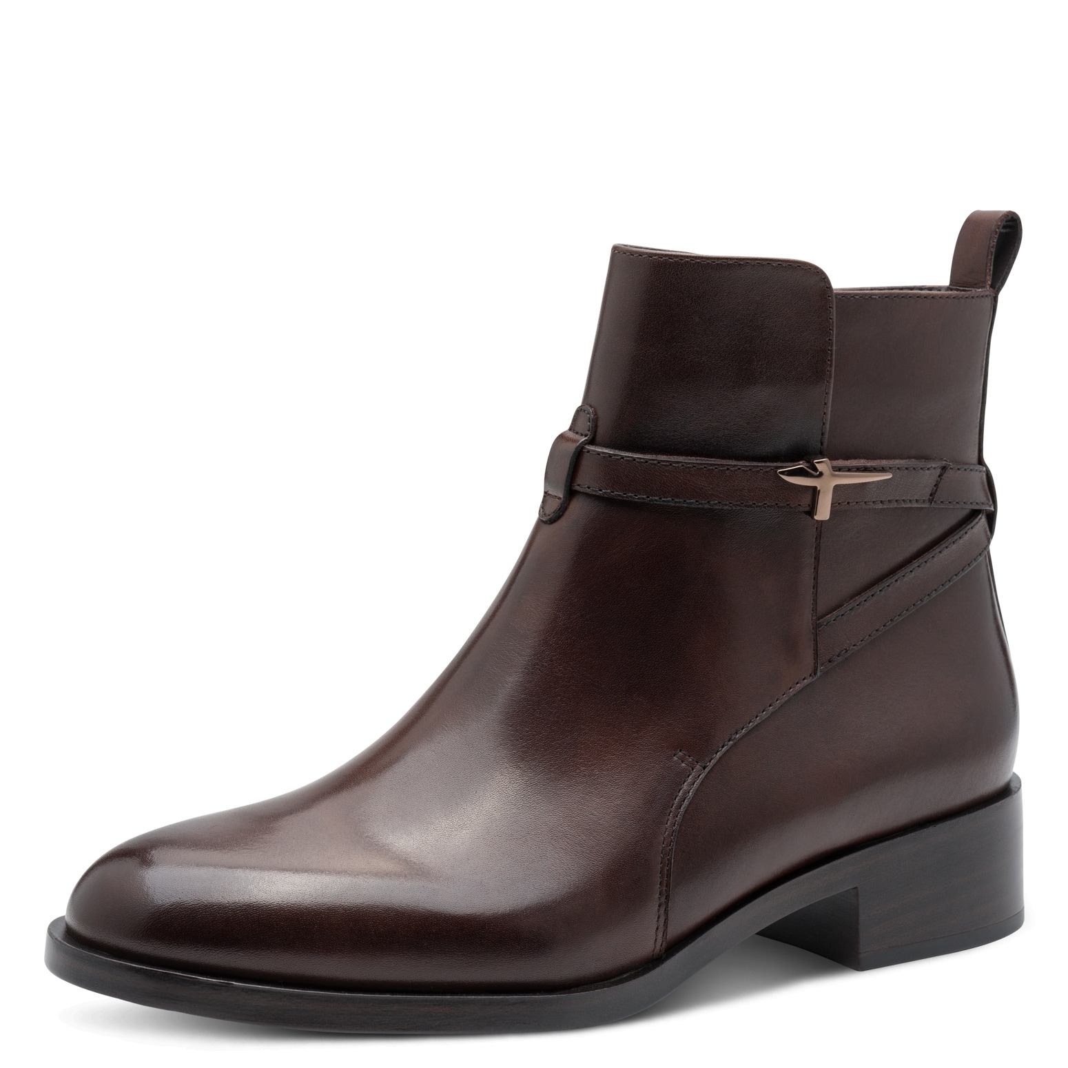 Image of Tamaris Stiefelette Businessschuh, Ankleboots mit T-Logoverzierung