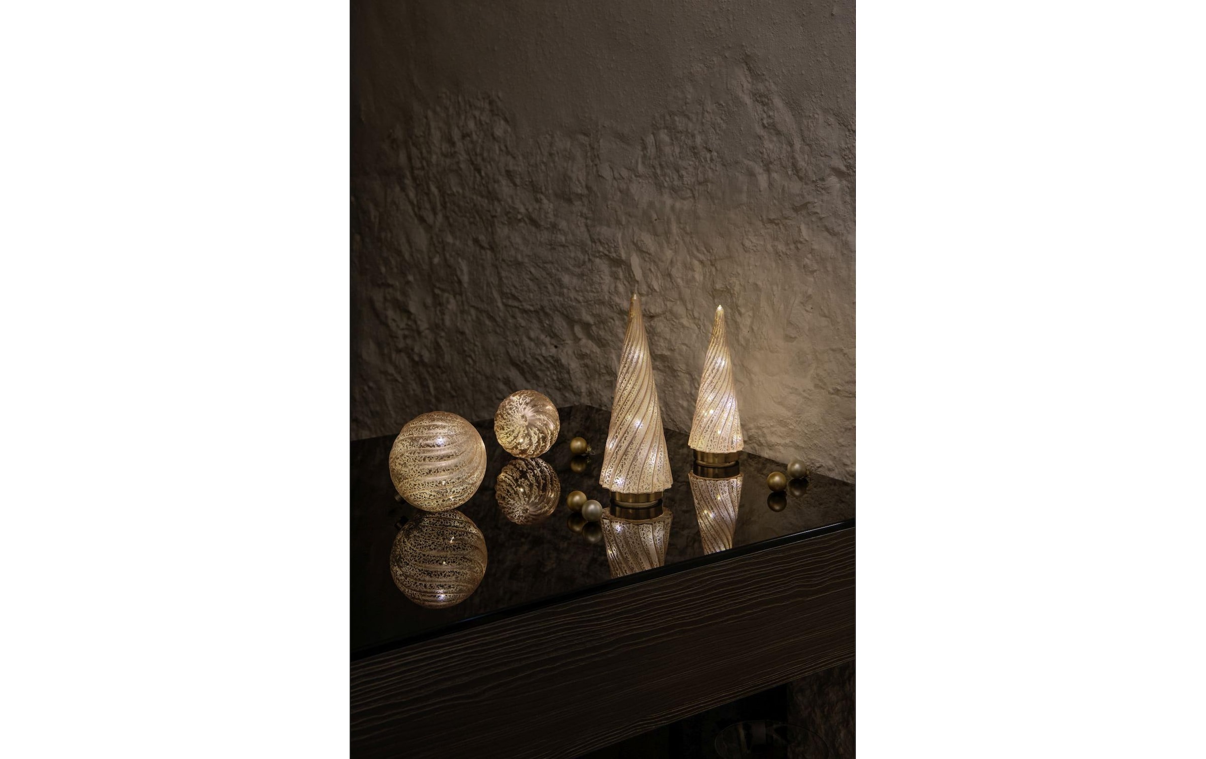 STT LED Dekofigur »tree rose, 33« Warmweiss