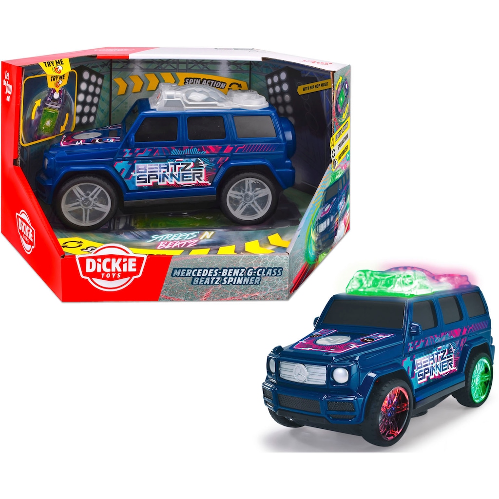 Dickie Toys Spielzeug-Auto »STREETS N BEATZ, Mercedes-Benz G-Class Beat Spinner«