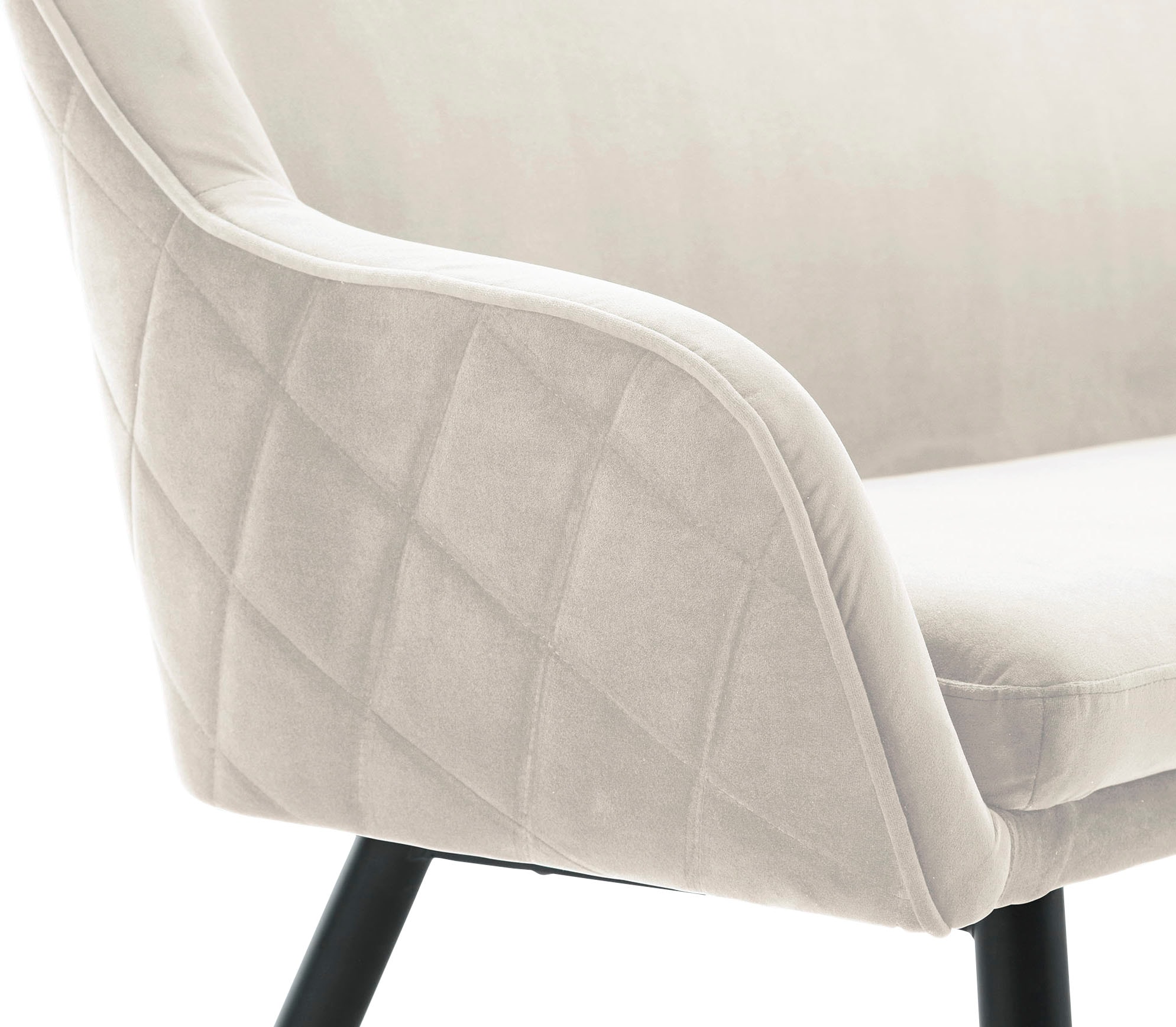 SalesFever Sitzbank »Komfortable Sitzbank« mit Armlehnen und Rückensteppung