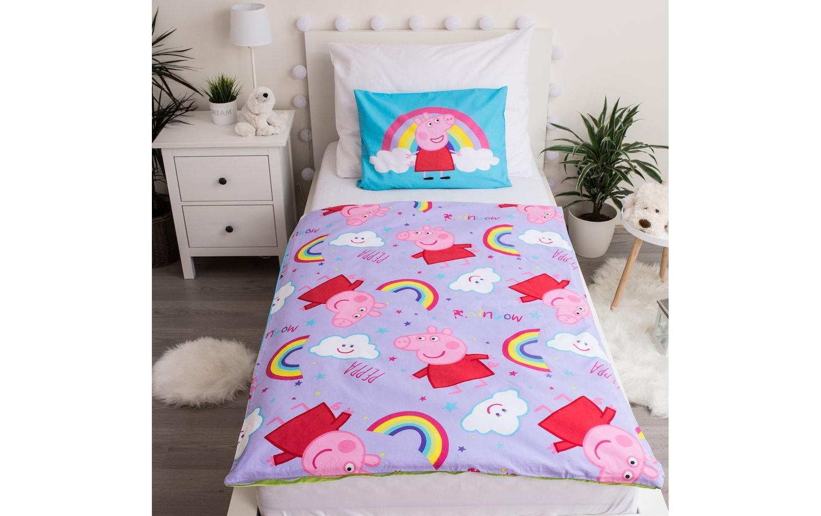 Kinderbettwäsche »Jerry Fabrics Peppa Pig PEP016 100 x 135 cm + 40 x 60 cm«