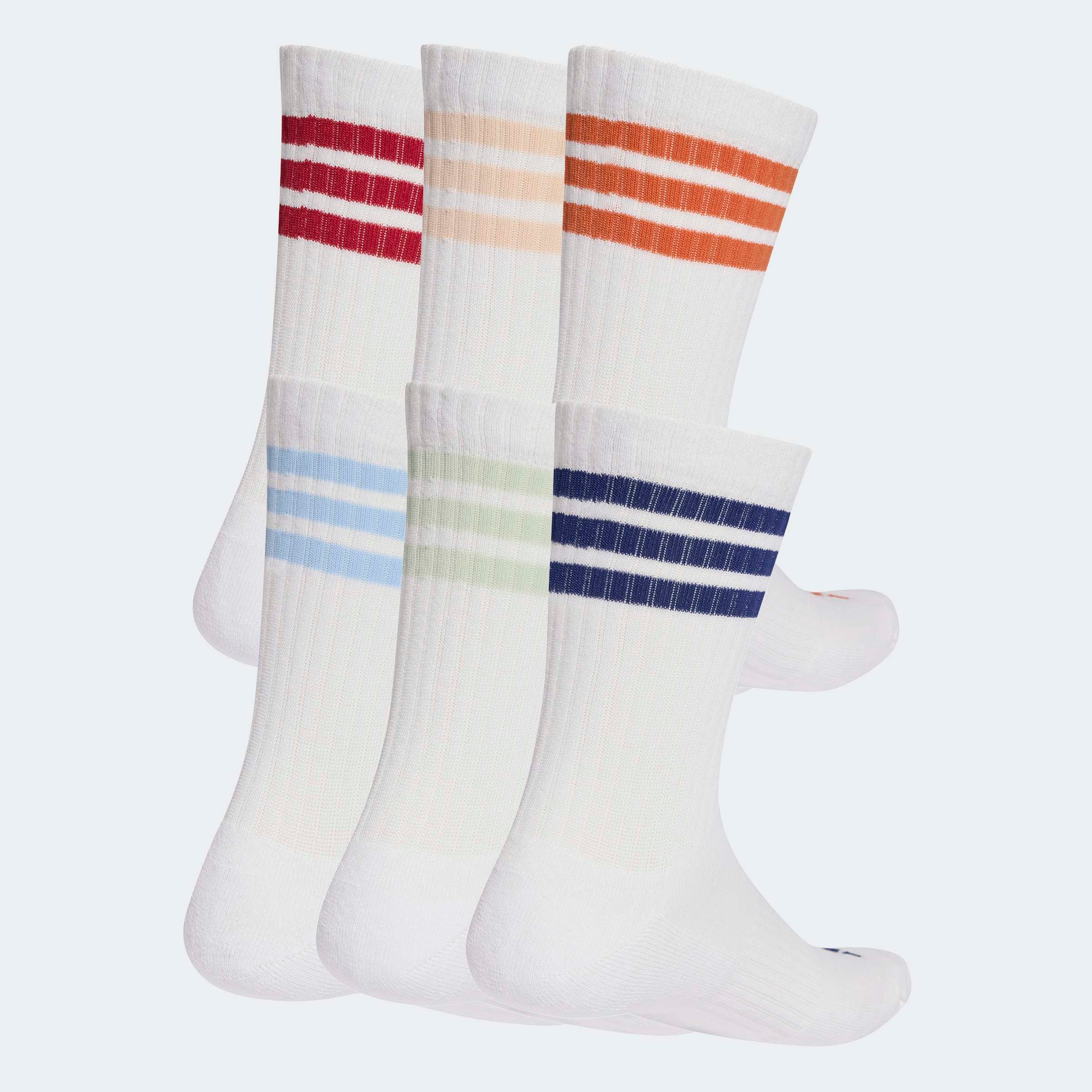 adidas Performance Funktionssocken »3-STREIFEN ESSENTIALS CUSHIONED CREW 6ER-PACK« 6 Paar tlg.