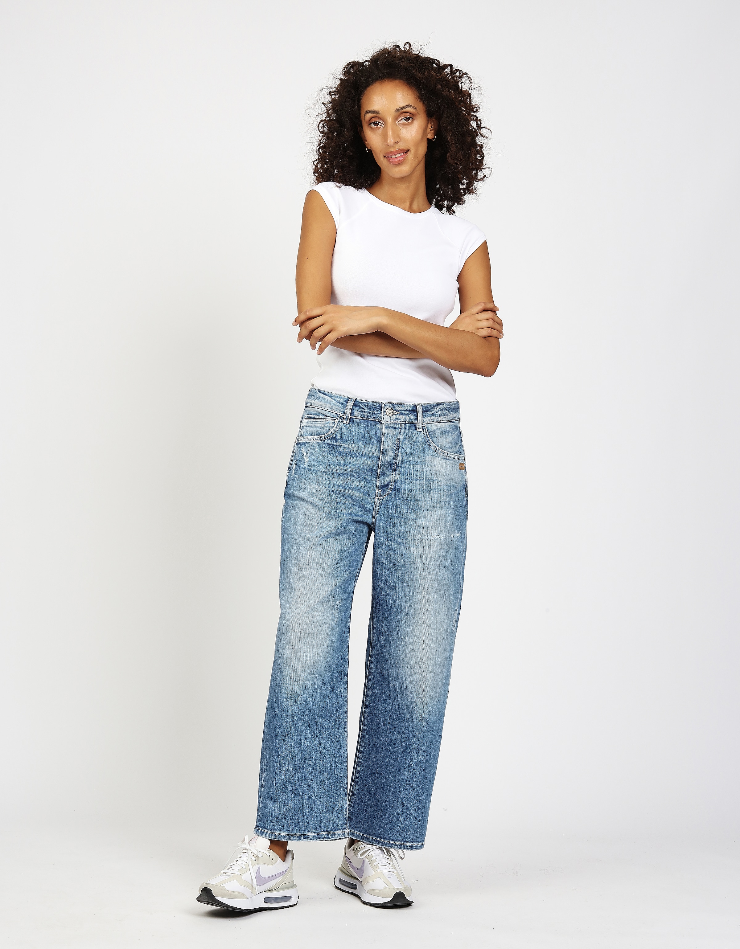 GANG 5-Pocket-Jeans »94JUL CROPPED« mit verkürzter Beinlänge