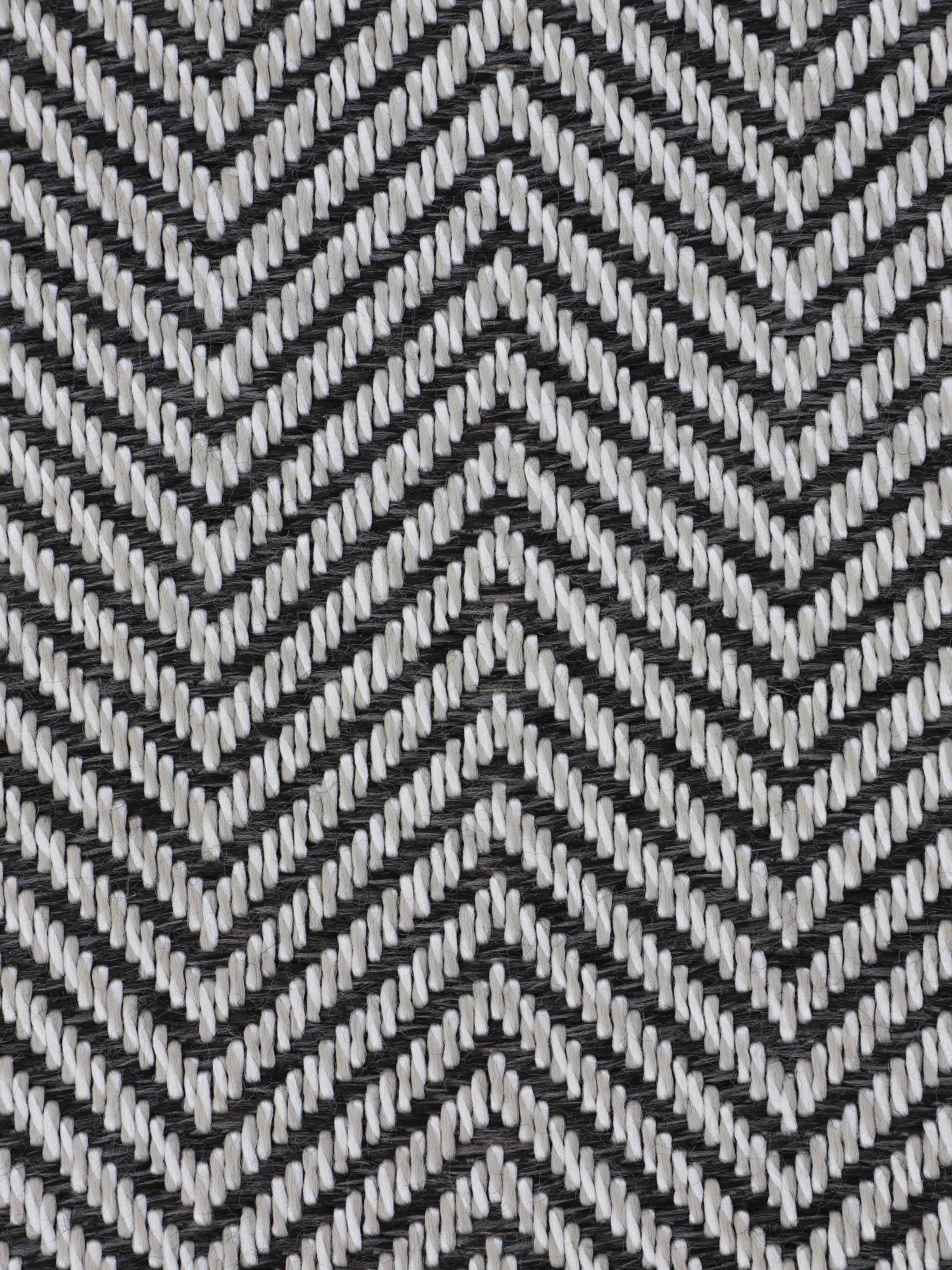 carpetfine Teppich »Boho 106«, rechteckig, 4 mm Höhe, robustes Flachgewebe, Sisal Optik, UV-beständig, Aussenbereich