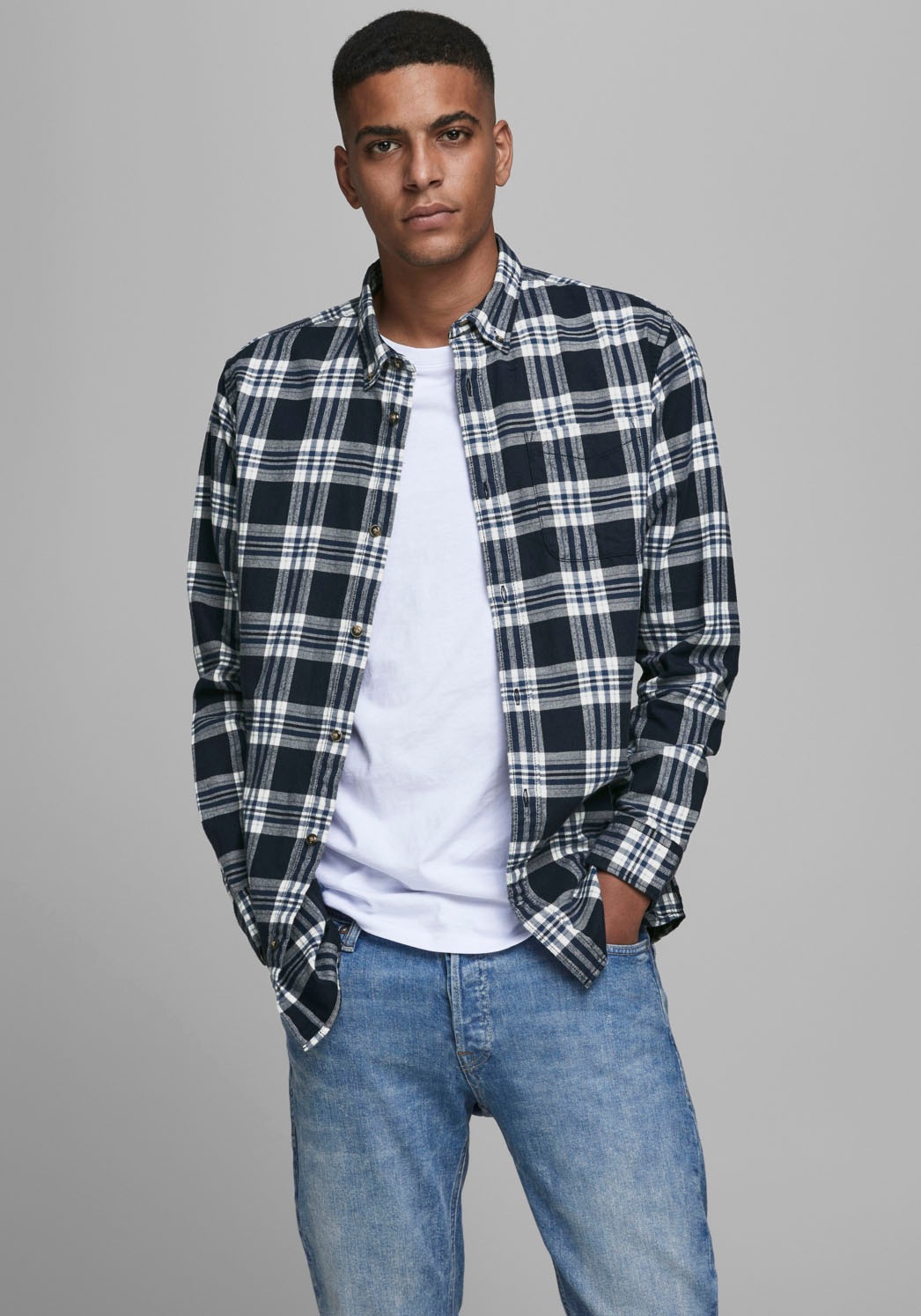 Image of Jack & Jones Karohemd »Classic Check Shirt« bei Ackermann Versand Schweiz