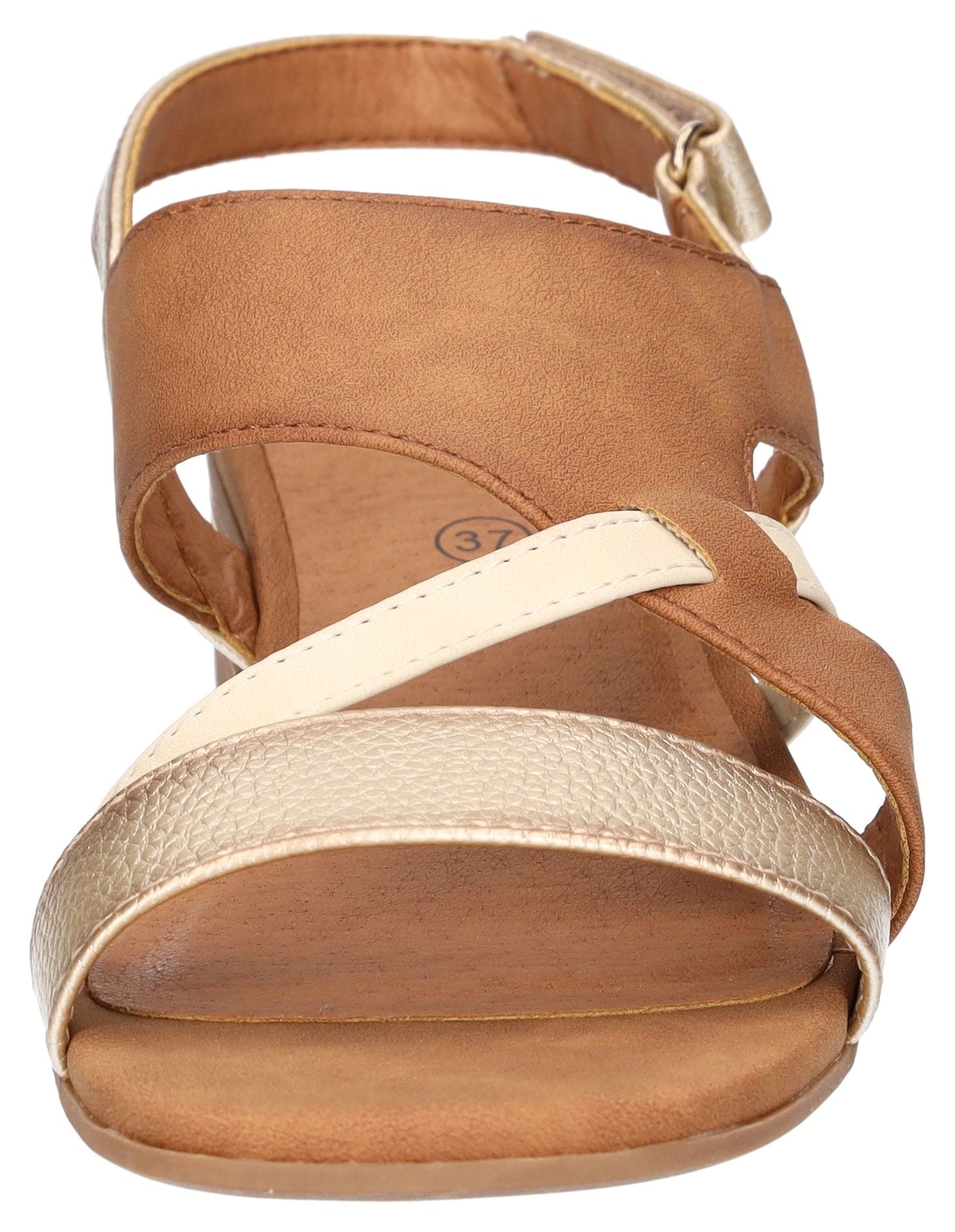 Mustang Shoes Sandales  , sandale, chaussure de fête avec inserts métalliques