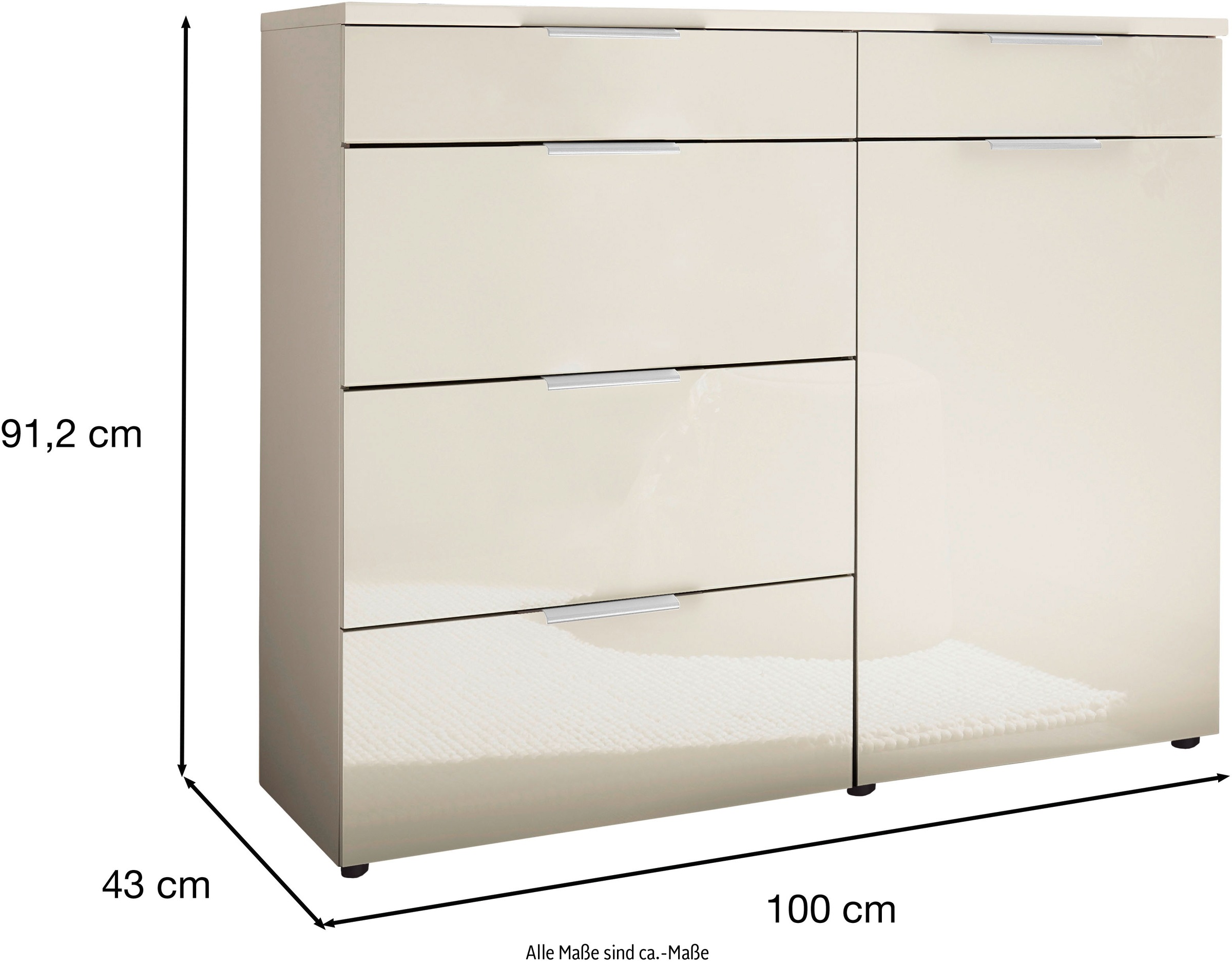 WIEMANN Kombikommode »Como« vormontiert