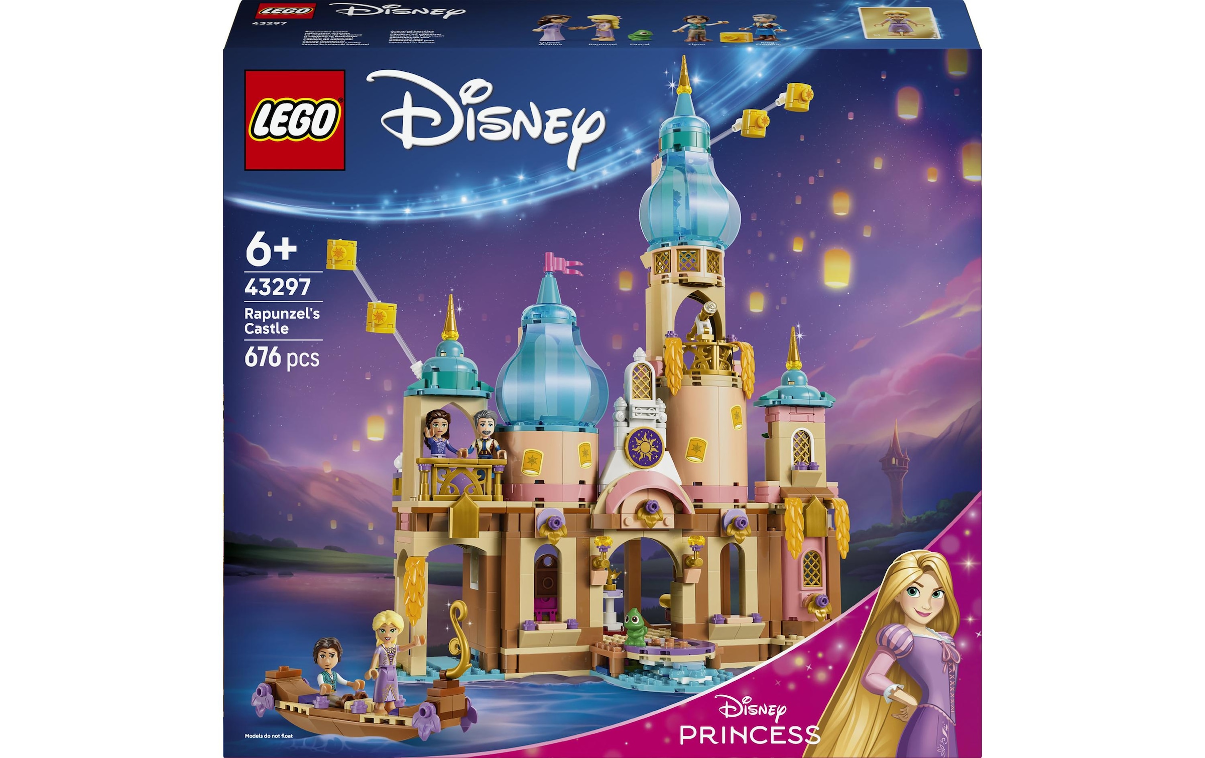 LEGO® Konstruktionsspielsteine »Rapunzels Schloss (43297), LEGO Disney Princess« Made in Europe