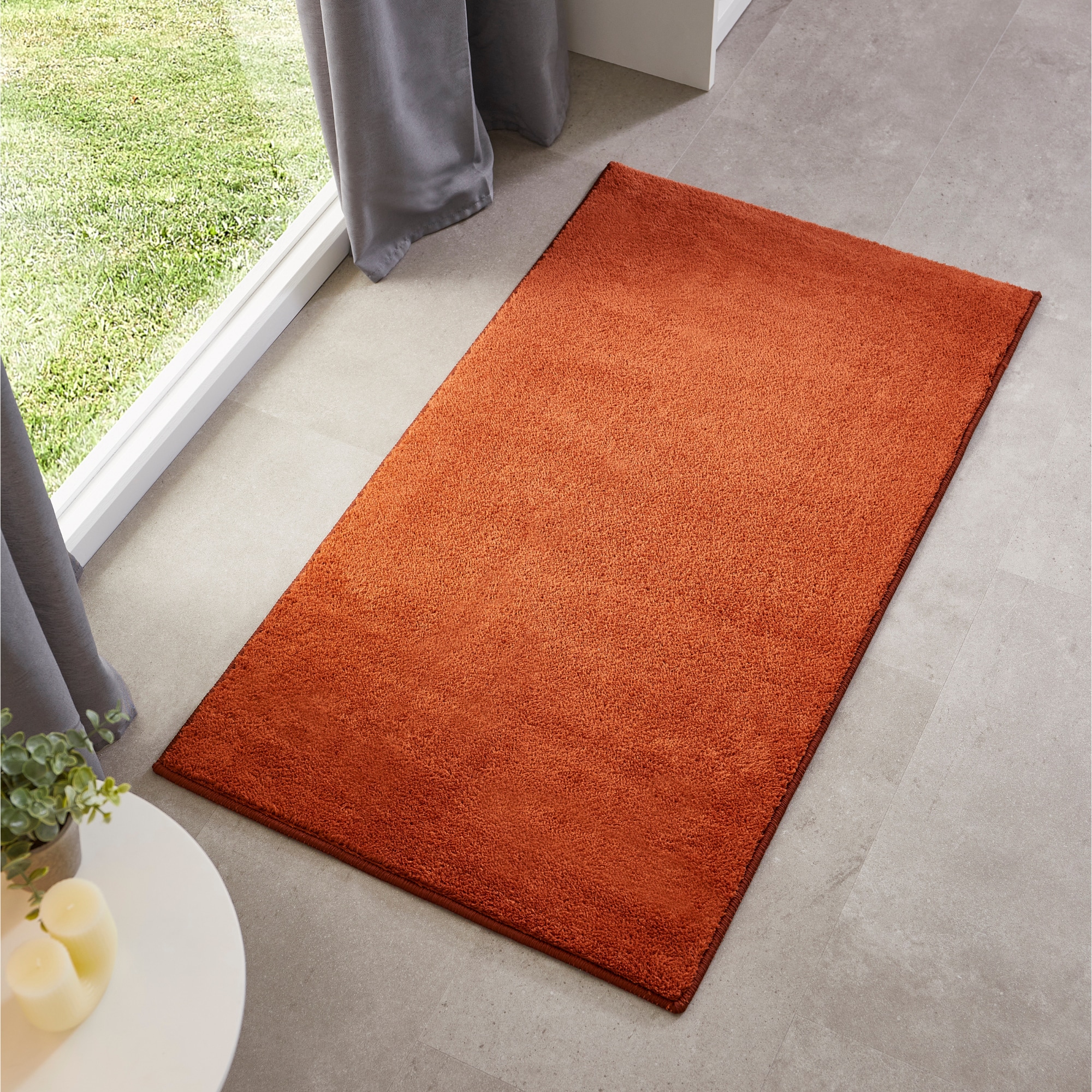 Andiamo Tapis »Arezzo« Rectangulaire 16 mm Höhe Uni Farben, weicher Flor, waschbar, ideal im Wohnzimmer & Schlafzimmer