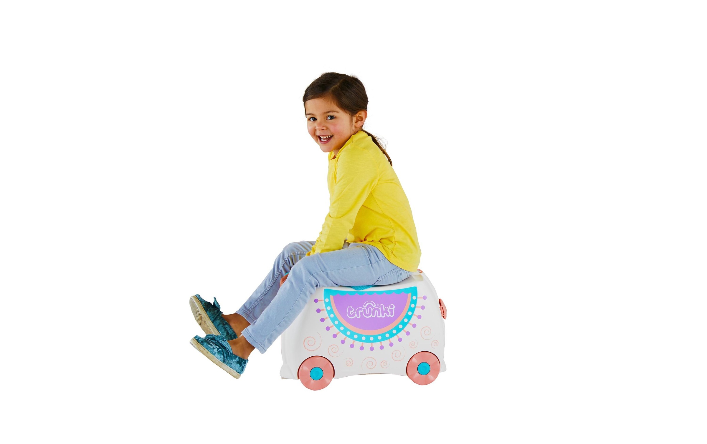 TRUNKI Trolley »Lola Llama« 4 Rollen