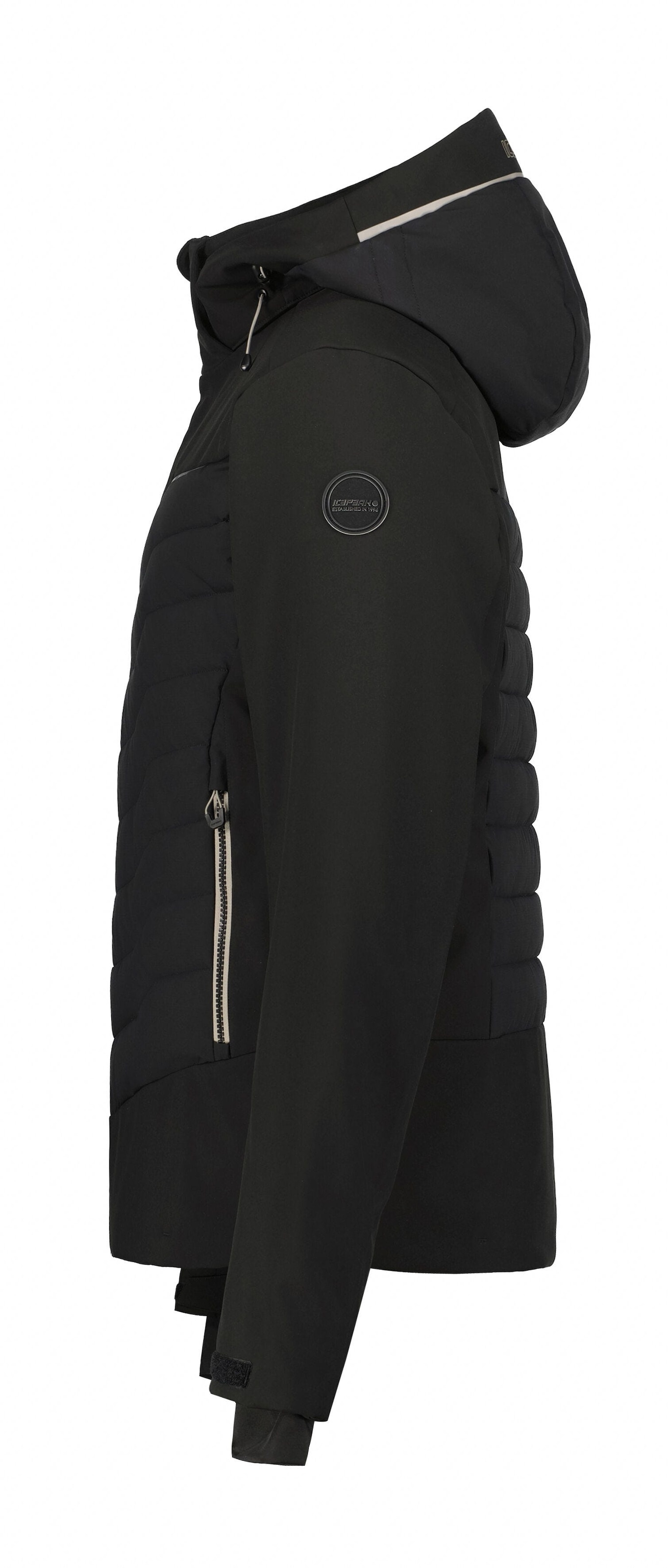 Icepeak Veste softshell »ICEPEAK FREMONT« avec capuche avec capuche réglable et amovible, respirant, étanche