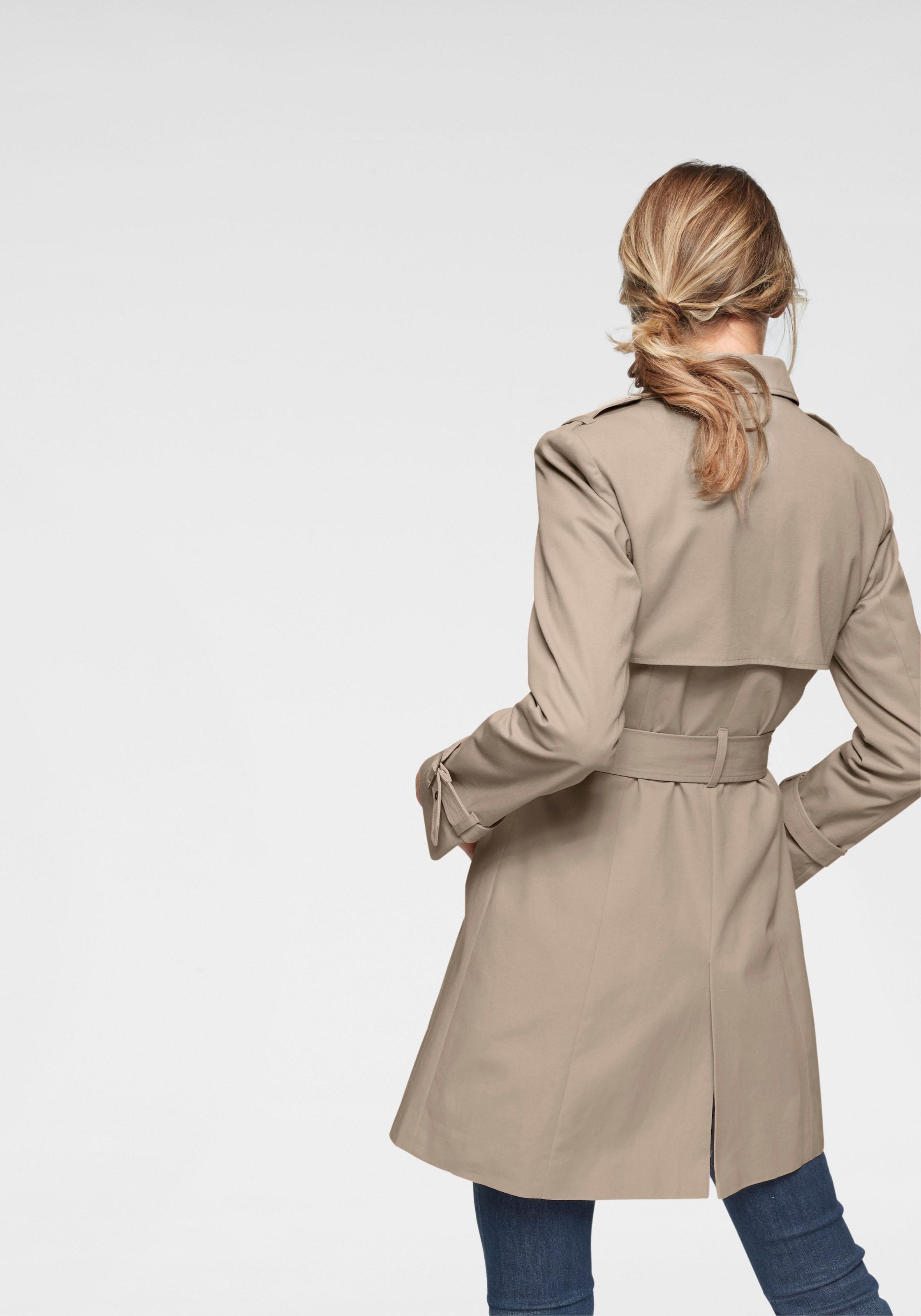 Aniston CASUAL Trenchcoat, mit Gürtel zum Regulieren