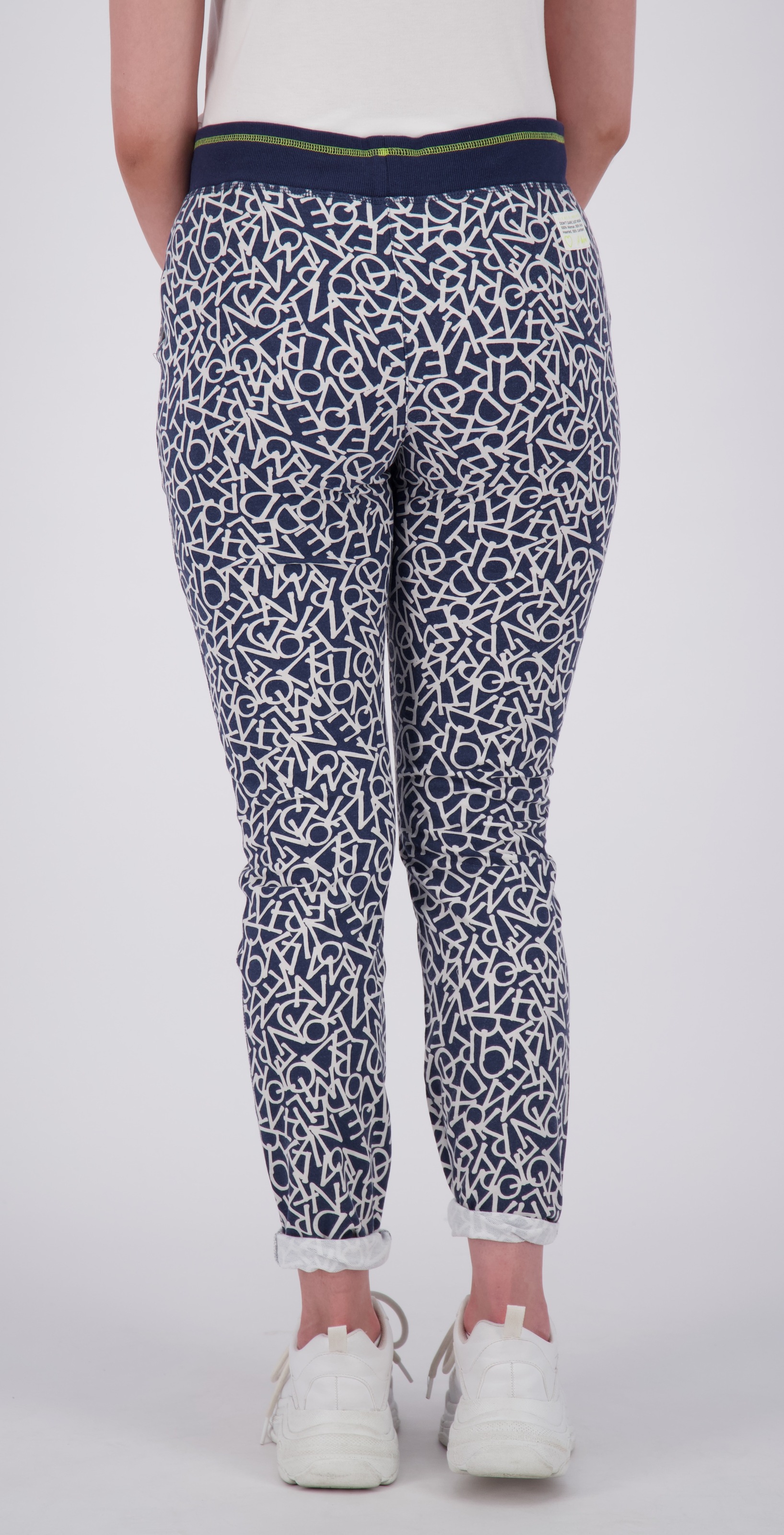 LPO Sweathose »ADA WOMEN«  elastischer Bund, Kordelzug, Allover Print