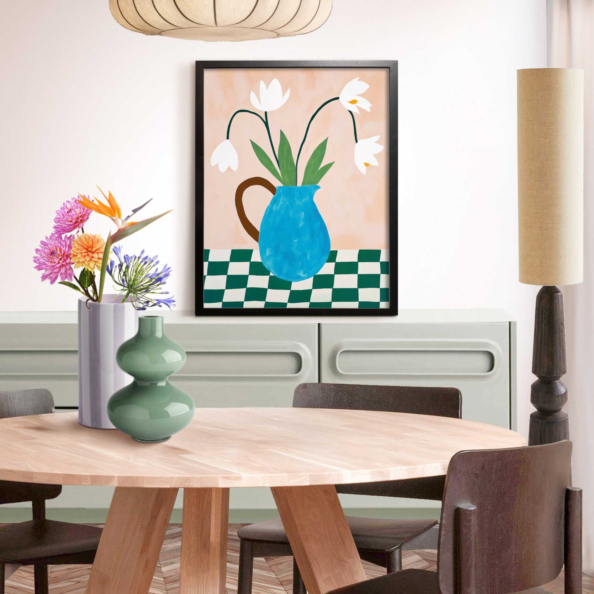 Image of Reinders Bilderrahmen "Poster 40x50 schwarz" 1 Stk. tlg. Wohnzimmer - Schwarz - MDF - Kein Thema - 43,5x53,5 cm